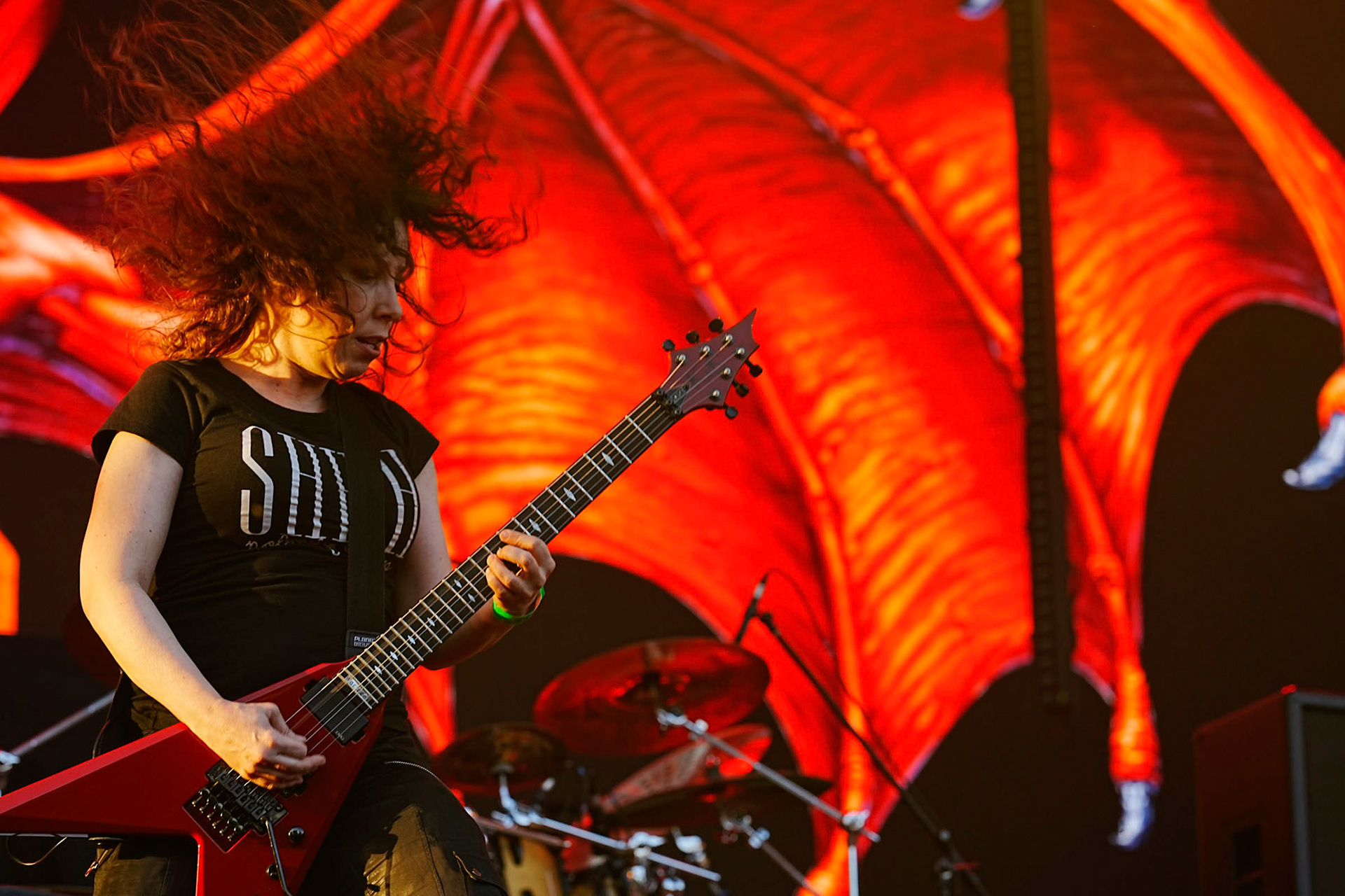 10.06.2023 Dark Angel trzeci dzien festiwaluMystic Festival 2023, Stocznia Gdanska fot. Andrzej Wasilkiewicz/Reporter