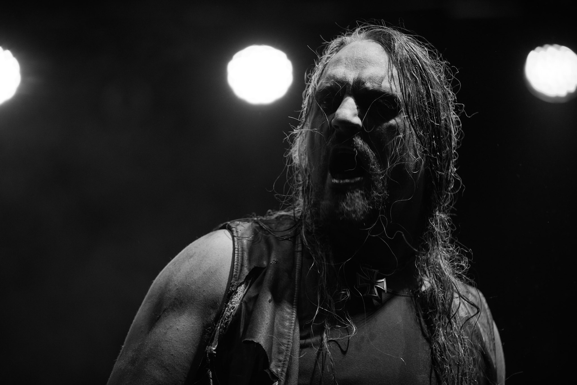 Marduk, koncert w ramach Blitzkrieg MMXX warszawska Progresja, black metal, Szwecja, Massive Music Rock The Nation America.fot. Andrzej kaziq Wasilkiewicz/Reporter