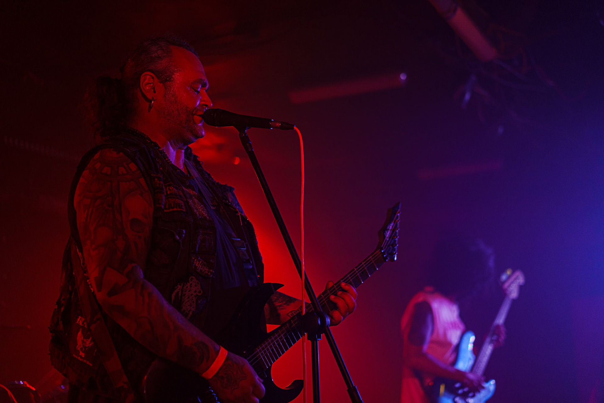 15.07.2023 - VIOLENTOR -Italy, Thrash Metal, Anti-society, - Warszawa, klub Potok. fot. Andrzej Wasilkiewicz/kaziq.com