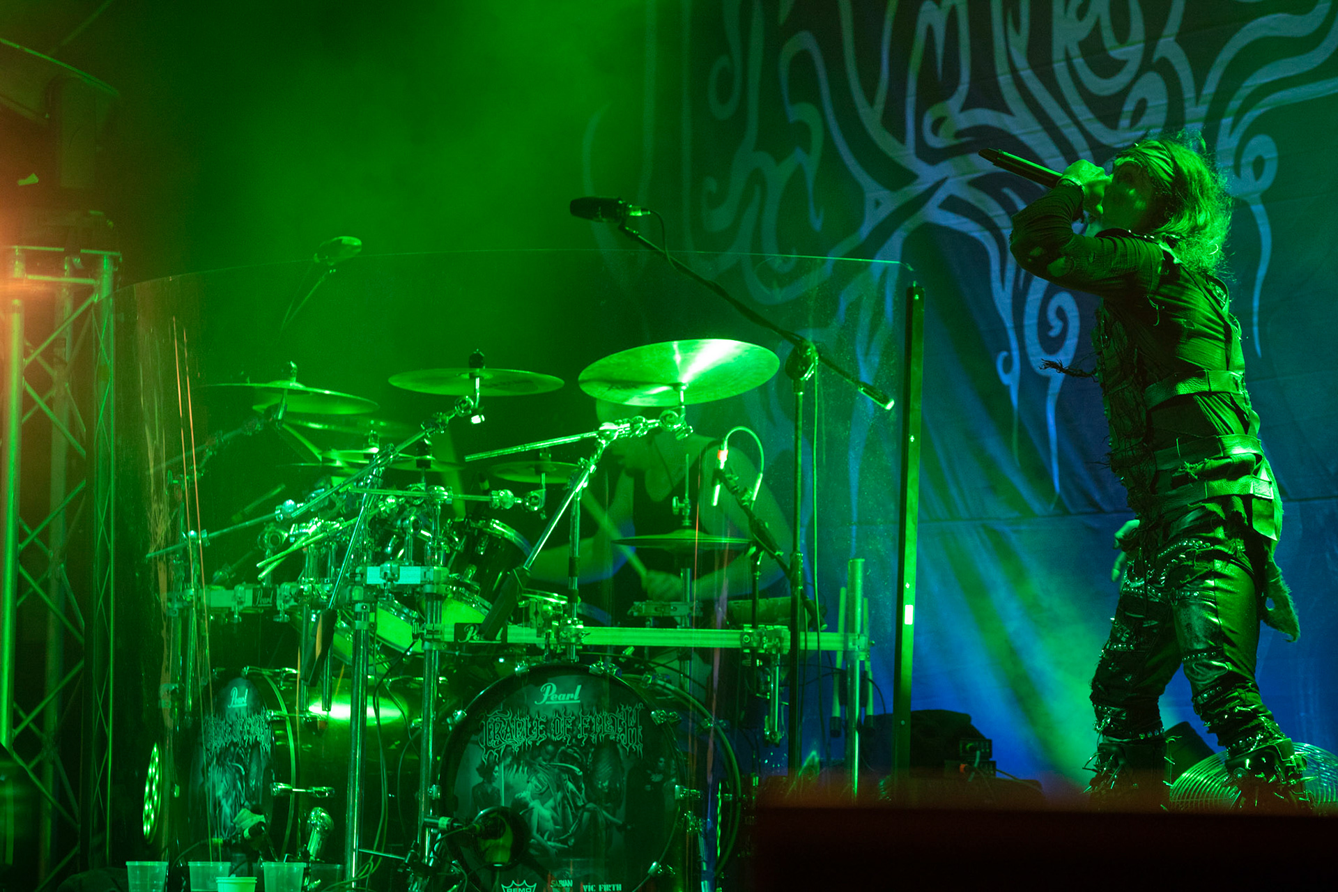 CRADLE OF FILTH - UK. black metal, metal symfoniczny, metal gotycki,
Dani Filth - Vocals,
Martin Skaroupka - Drums, Keyboards and Orchestrations,
Daniel Firth - Bass,
Richard Shaw - Guitar,  
Ashok - Guitar,  
Lindsay Schoolcraft - Narrative vocals,
Nuclear Blast Records
Knockoutprod
fot. Andrzej kaziq Wasilkiewicz/Reporter