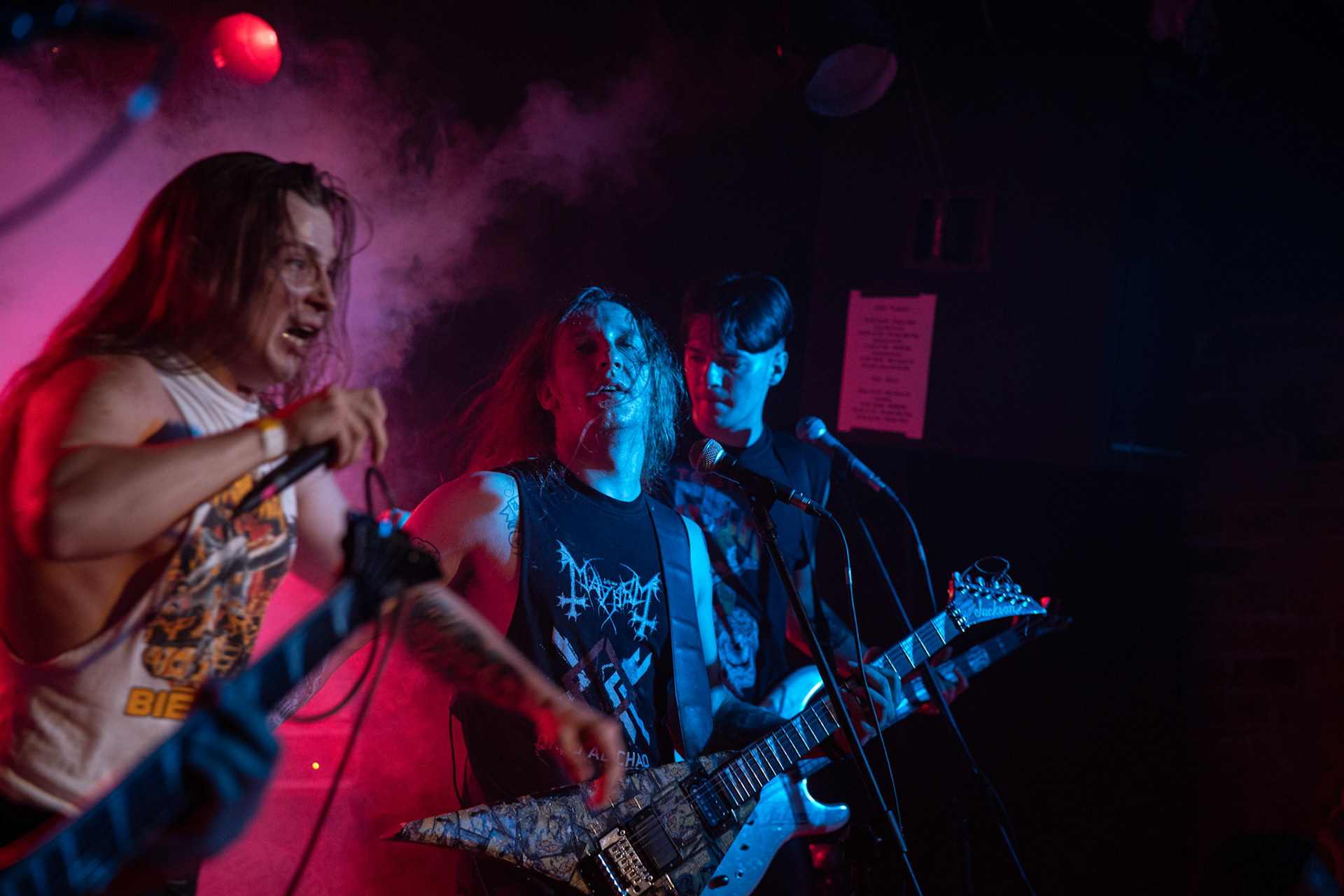 1.02.2020 Blood For Blood Tour part I. koncert zespołu Tester Gier - Crossover Thrash, Punk, Hardcore, Metal, Warszawa klub VooDoo, fot. Andrzej Wasilkiewicz/REPORTER