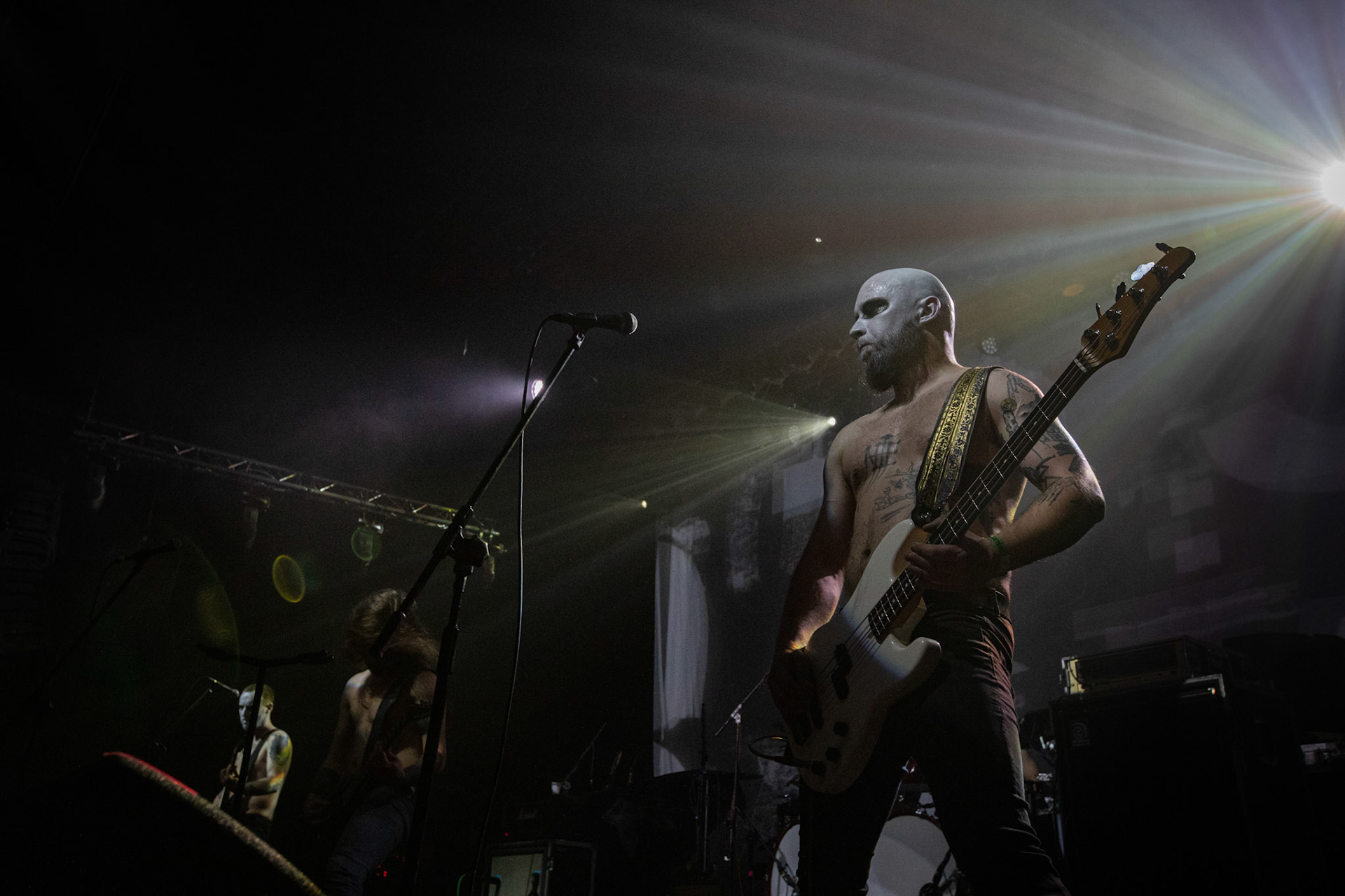 15.12.2019 koncert polskiego zespołu pieśni i końca Furia, Merry Christless 2019, Warszawa Klub Progresja,
zespół Nihila, kolektyw Let The World Burn, black metal, eksperymentalny metal, nekrofolk,
n/z Michał "Nihil" Kuźniak – wokal, sample, gitara, 
n/z Kamil "Sars" Staszałek – gitara basowa, 
n/z Grzegorz "Namtar" Kantor – perkusja, 
n/z Artur Rumiński – gitara elektryczna, 
New Aeon Musick, Knock Out Productions
fot. Andrzej Wasilkiewicz/REPORTER