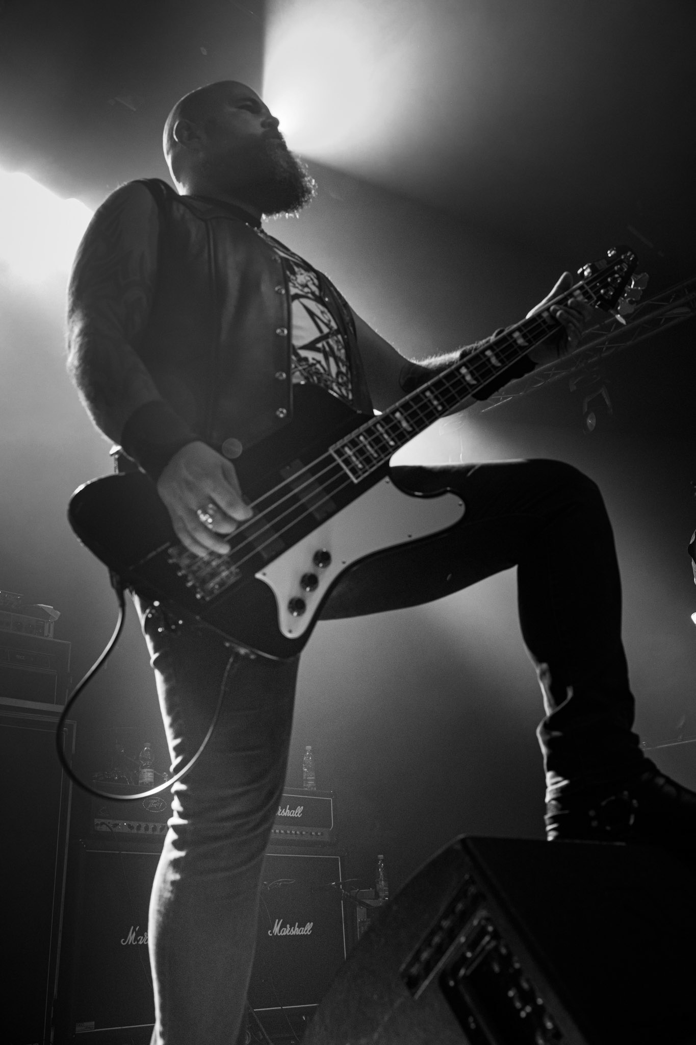 21.12.2019 Metalowa Wigilia 2019 w warszawskiej Progresji.
Koncert zespołu Infernal War, polski blackmetal.
Massive Music 
fot. Andrzej Wasilkiewicz/REPORTER