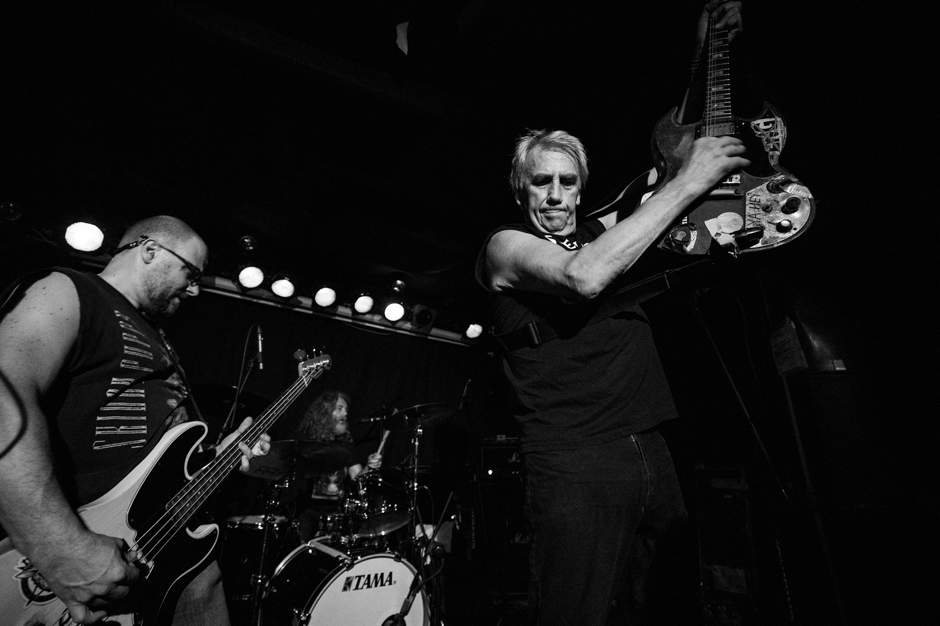 8.08.2019. D.O.A. - kanadyjska legenda punkrocka w warszawskim Pogłosie.
D.O.A. - Kanada, Vancouver, punk rock band, hardcore punk, 
Joe Keithley - vocals, guitar 
Mike Hodsall - bass 
Paddy Duddy - drums 
Produkcja Boredom Booking
fot. Andrzej kaziq Wasilkiewicz/Reporter