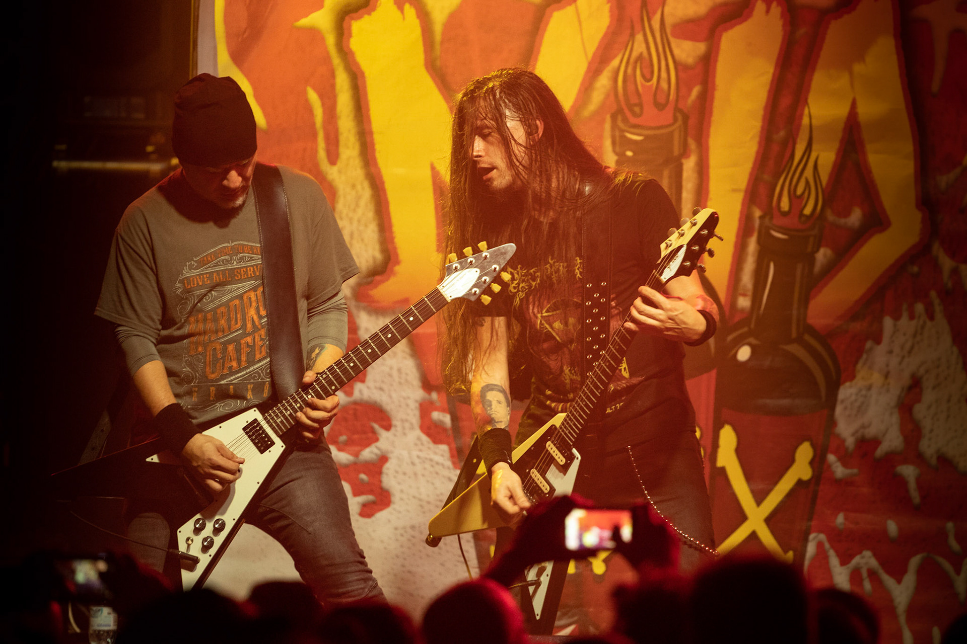 Legendy Metalu Acid Drinkers - rock, trashmetal, - koncert Legendy Metalu w warszawskiej Progresji, 

Tomasz "Titus" Pukacki 
Dariusz "Popcorn" Popowicz 
Maciej "Ślimak" Starosta 
Łukasz "Dzwon" Cyndzer
fot. Andrzej kaziq Wasilkiewicz/Reporter