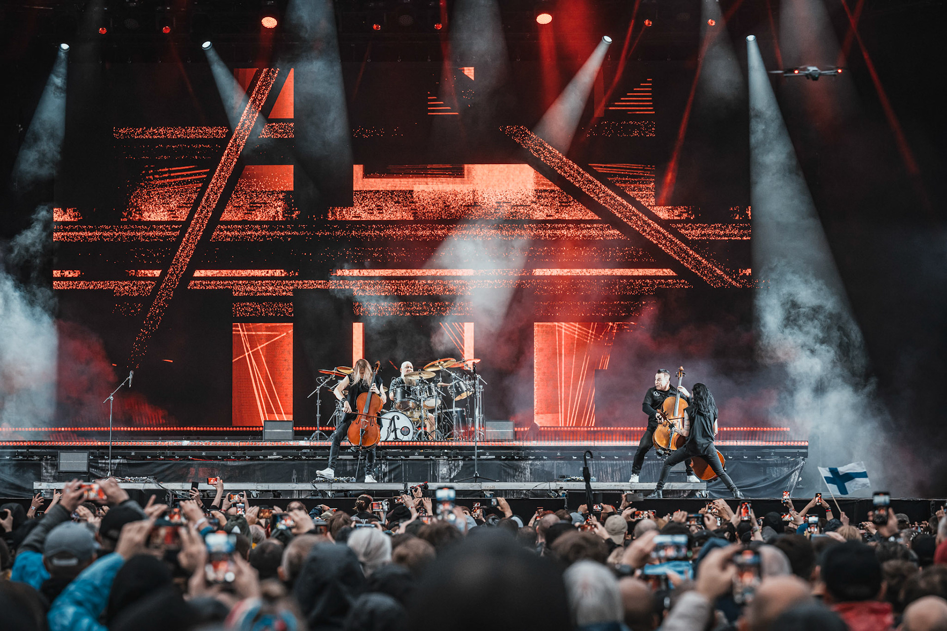 2025.06.7 Apocalyptica - Mystic Festival 2025, Gdansk, MYSTIC COALITION fot. Andrzej Wasilkiewicz/Reporter