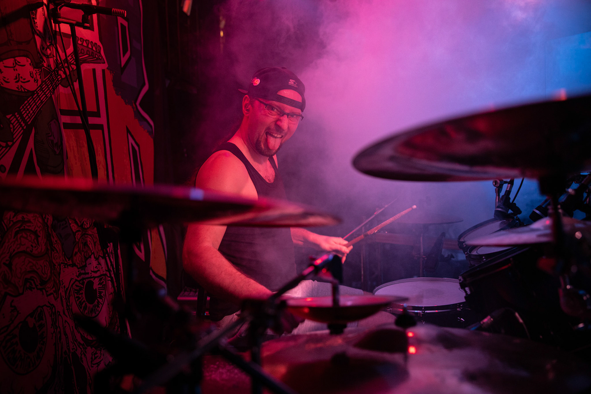 1.02.2020 Blood For Blood Tour part I. koncert zespołu Tester Gier - Crossover Thrash, Punk, Hardcore, Metal, Warszawa klub VooDoo, fot. Andrzej Wasilkiewicz/REPORTER