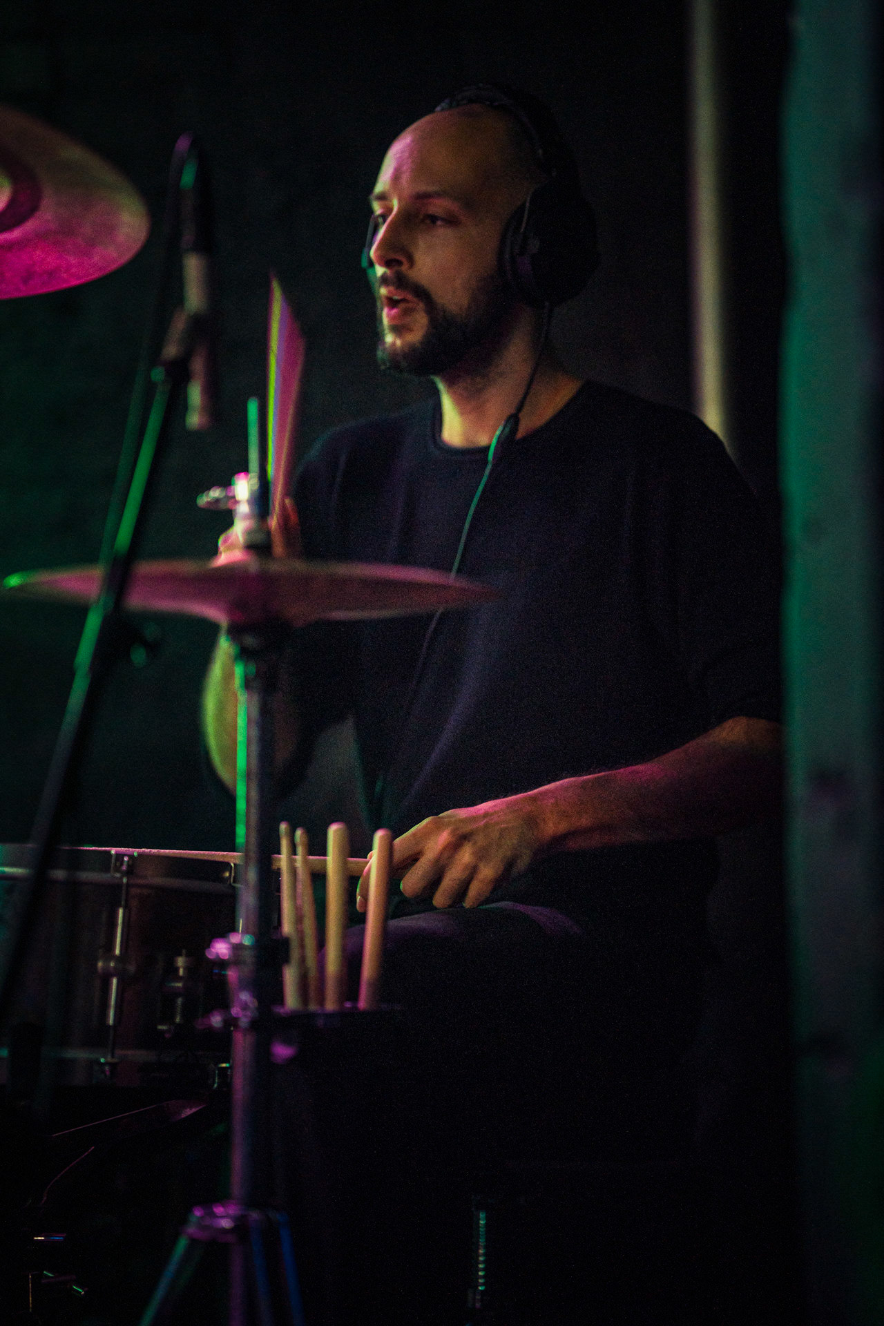 2023.02.24 - Master Boot Record - Rome, Italy band. I am a 486DX-33MHz-64MB processing avant-garde chiptune, synthesized heavy metal &amp; classical symphonic music. Synthesized, Dehumanized.Winiary Bookings, Hydrozagadka, Warszawa. Fot. Andrzej Wasilkiewicz/Reporter