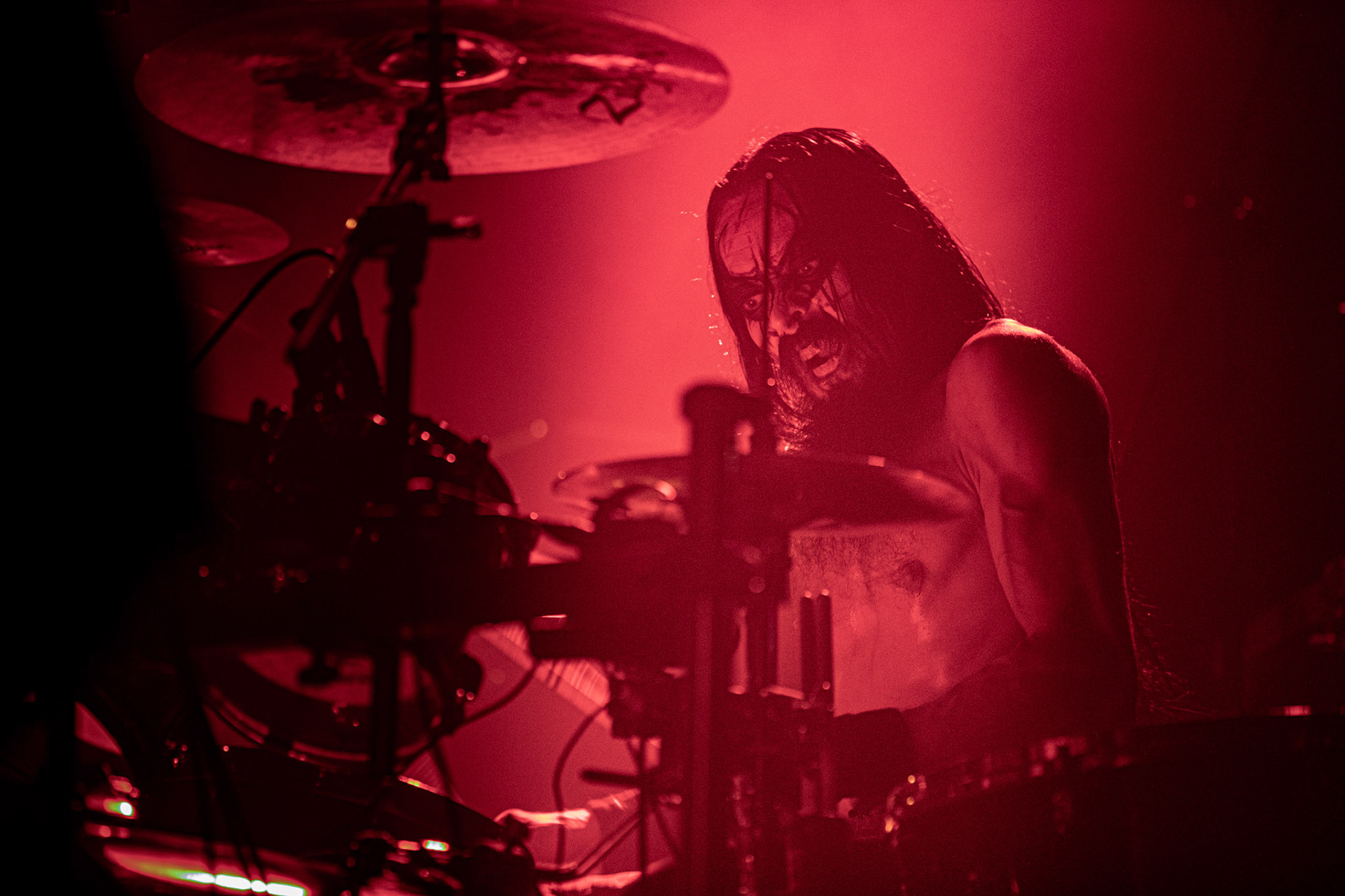 1349 - Outstrider European Tour 2020. Norwegian - black metal. Norweski bezlitosny i bezkompromisowy black metal. Koncert w Warszawskiej Progresji, Knock Out Productions.
fot. Andrzej Wasilkiewicz/Reporter