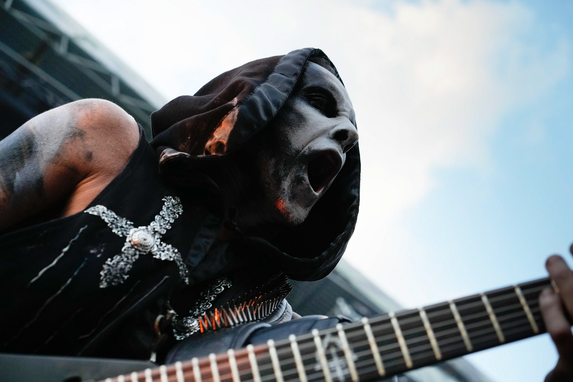 7.06.2023 Behemoth dzien pierwszy festiwaluMystic Festival 2023, Stocznia Gdanska fot. Andrzej Wasilkiewicz/Reporter