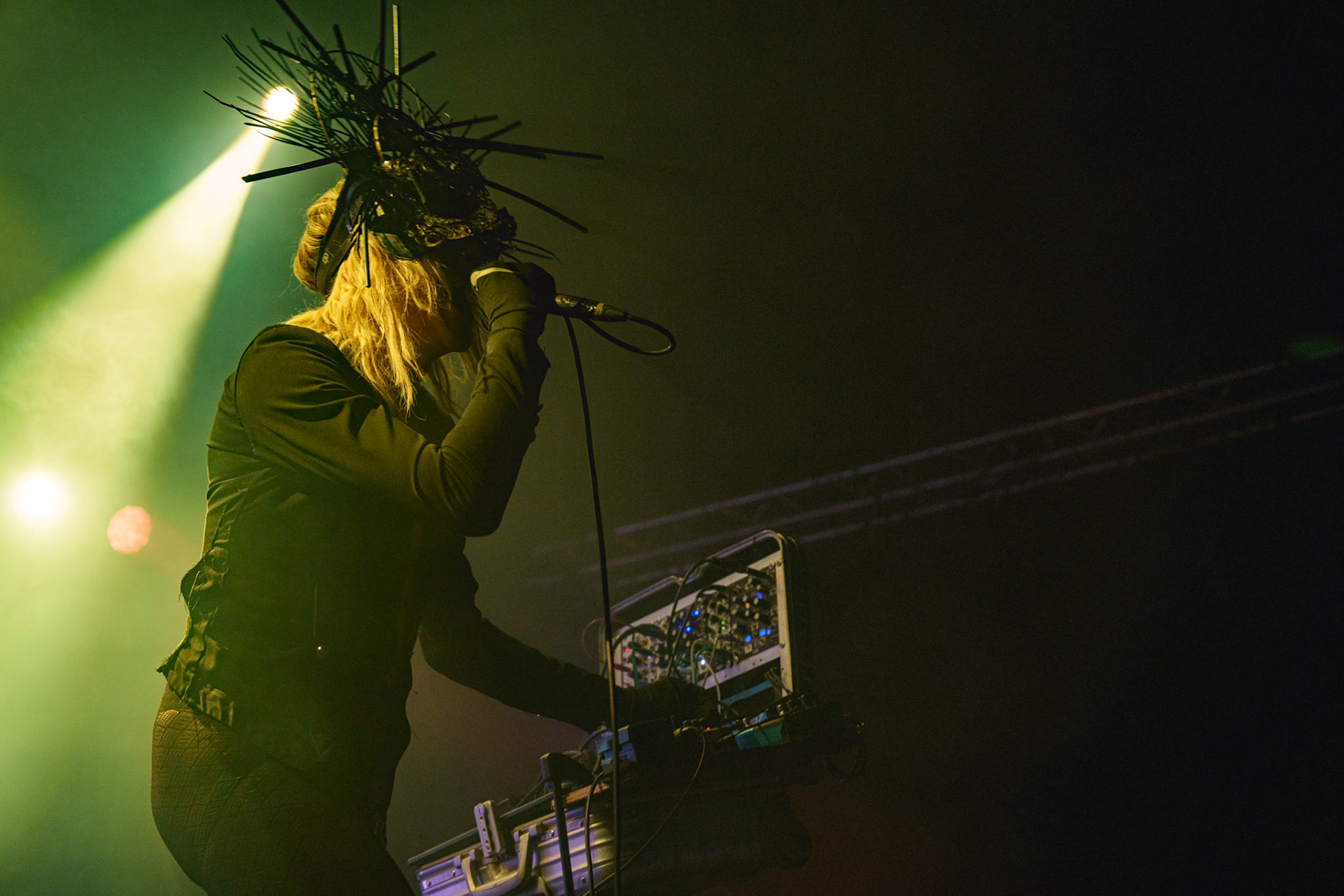 22.10.2021 Chris Corner - jako IAMX, klub Progresja, Warszawa. fot. Andrzej Wasilkiewicz/Reporter