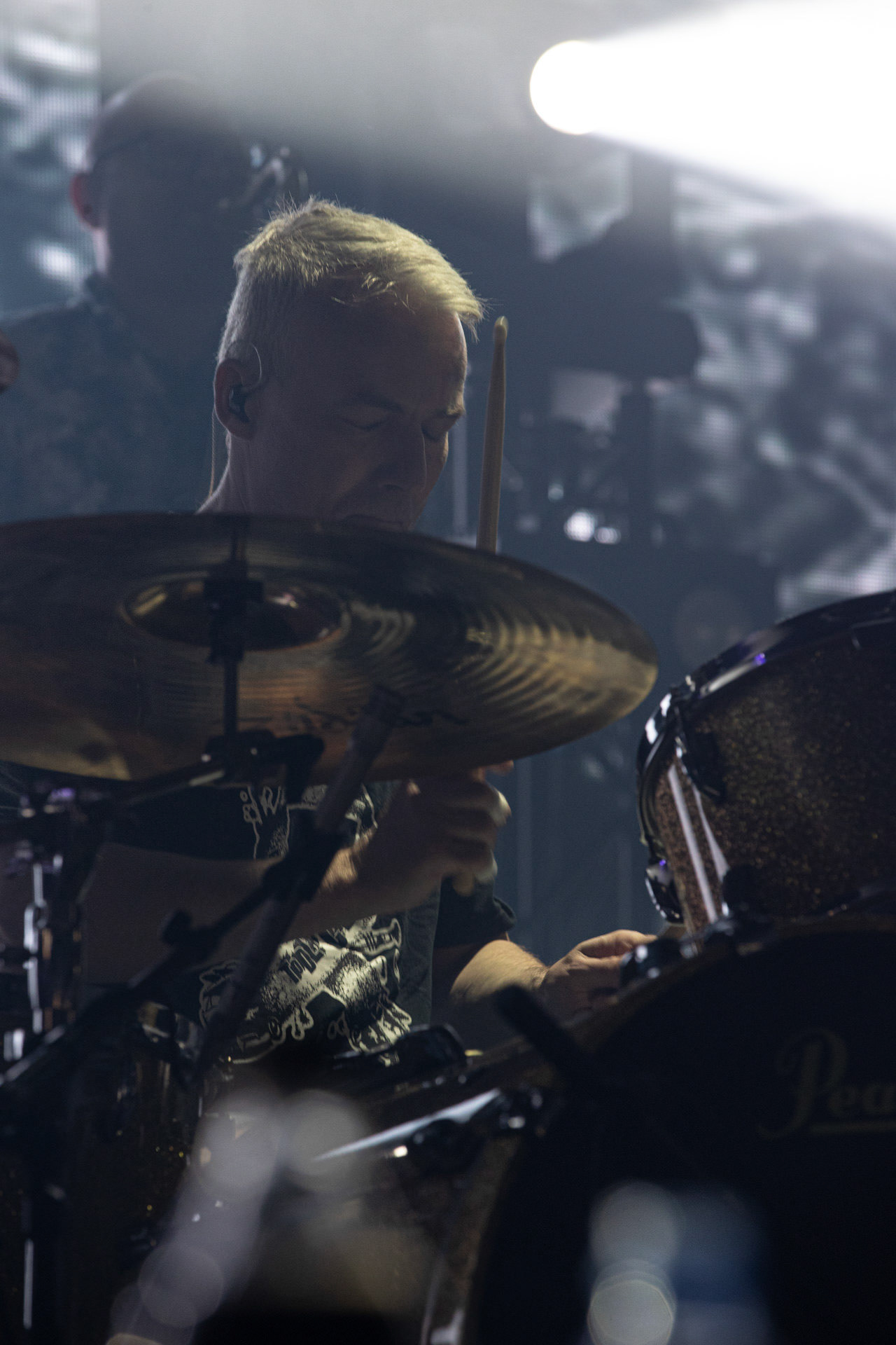 KULT - koncert Pomaranczowa Trasa 2021 - Warszawa Stodoła. 29 pazdziernika 2021. Tomasz Goehs perkusja,Rock, rock progresywny, rock alternatywny, punk, nowa fala, polski rock.fot. Andrzej kaziq Wasilkiewicz/Reporter