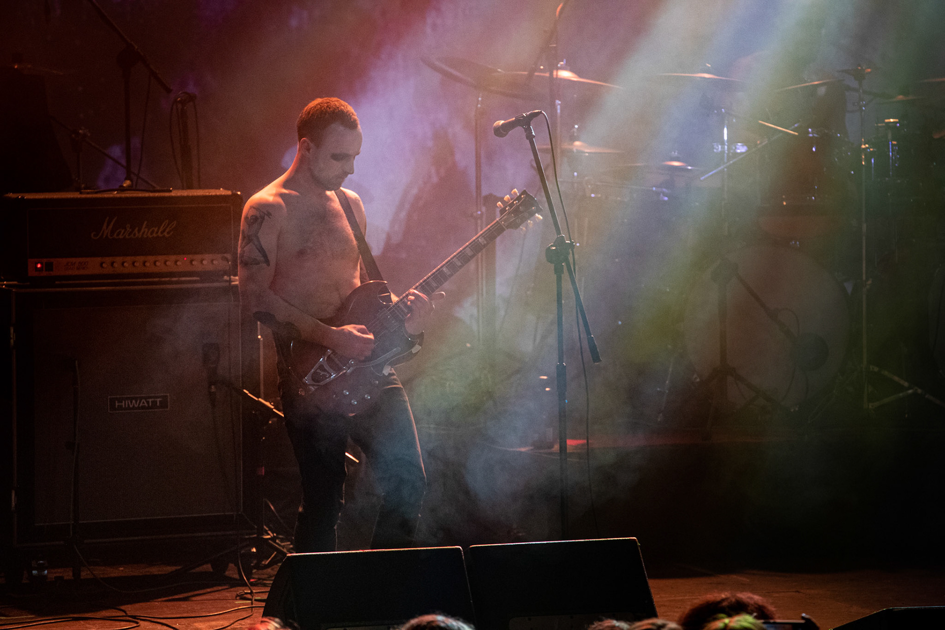 15.12.2019 koncert polskiego zespołu pieśni i końca Furia, Merry Christless 2019, Warszawa Klub Progresja,
zespół Nihila, kolektyw Let The World Burn, black metal, eksperymentalny metal, nekrofolk,
n/z Michał "Nihil" Kuźniak – wokal, sample, gitara, 
n/z Kamil "Sars" Staszałek – gitara basowa, 
n/z Grzegorz "Namtar" Kantor – perkusja, 
n/z Artur Rumiński – gitara elektryczna, 
New Aeon Musick, Knock Out Productions
fot. Andrzej Wasilkiewicz/REPORTER