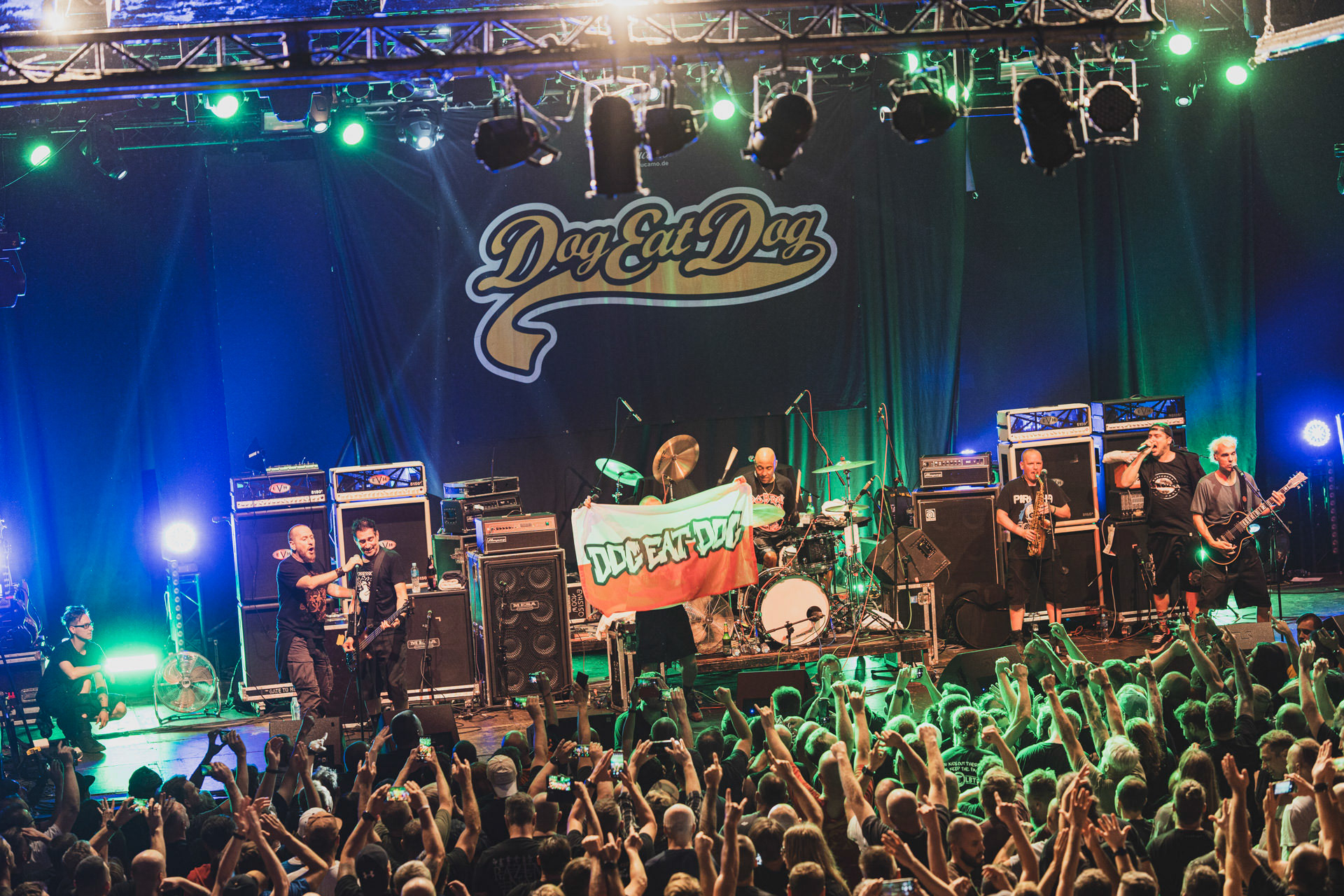 8.08.2023 Dog Eat Dog - Warszawa klub Progresja,Produkcja Knock Out Productions. fot. Andrzej Wasilkiewicz/kaziq.com