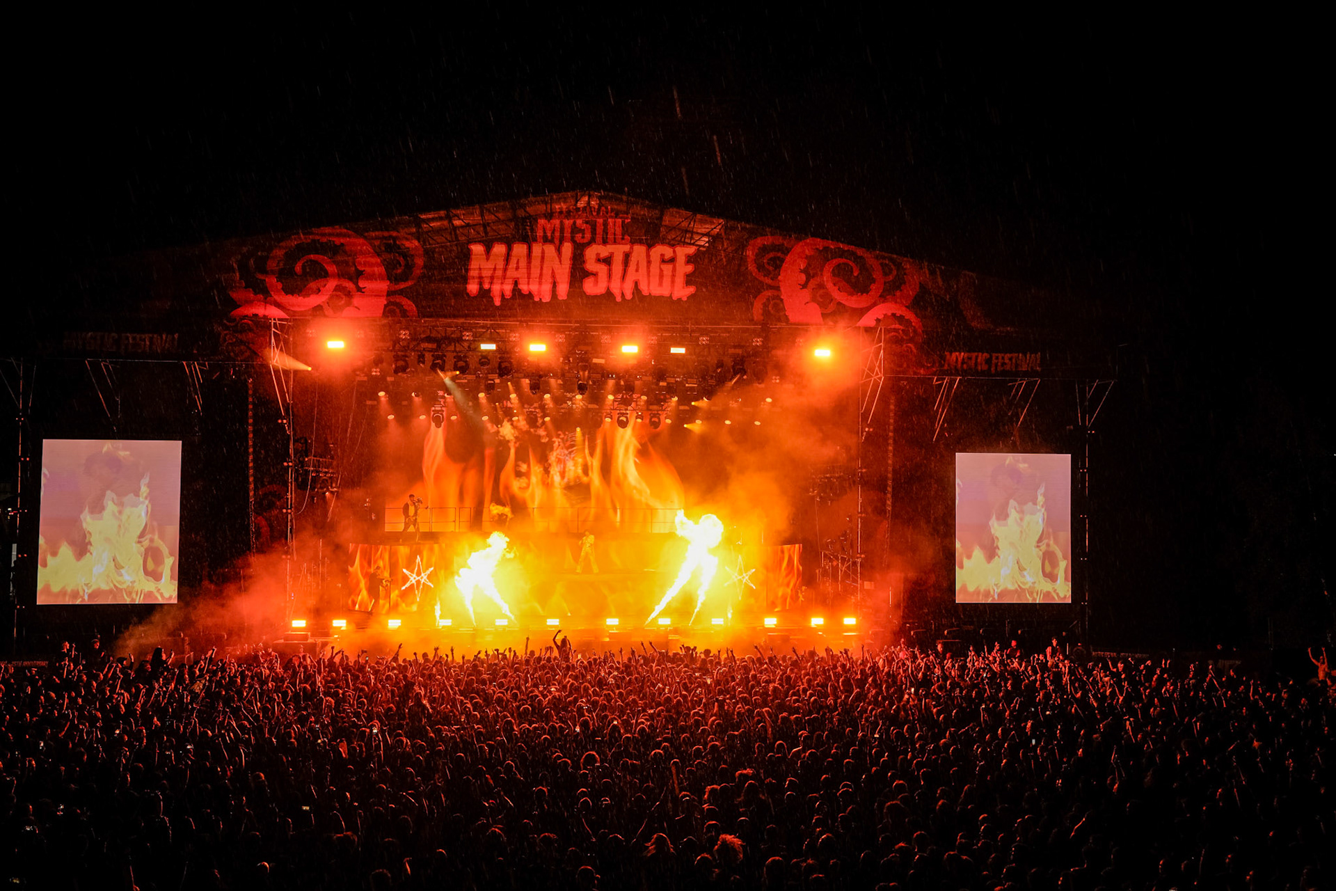 8.06.2024 BRING ME THE HORIZON - Mystic Festival 2024 Gdansk. Dzień trzeci. fot. Andrzej Wasilkiewicz/Reporter