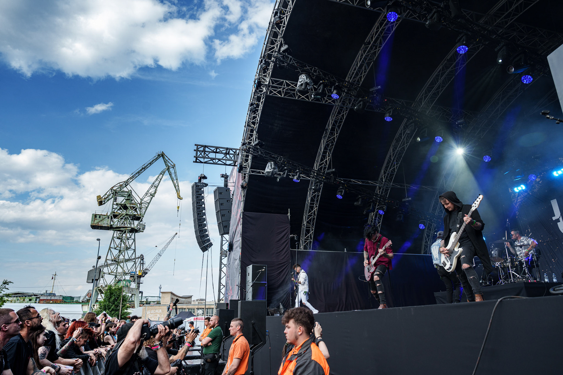 8.06.2024 UNTIL I WAKE - Mystic Festival 2024 Gdansk. Dzień trzeci. fot. Andrzej Wasilkiewicz/Reporter