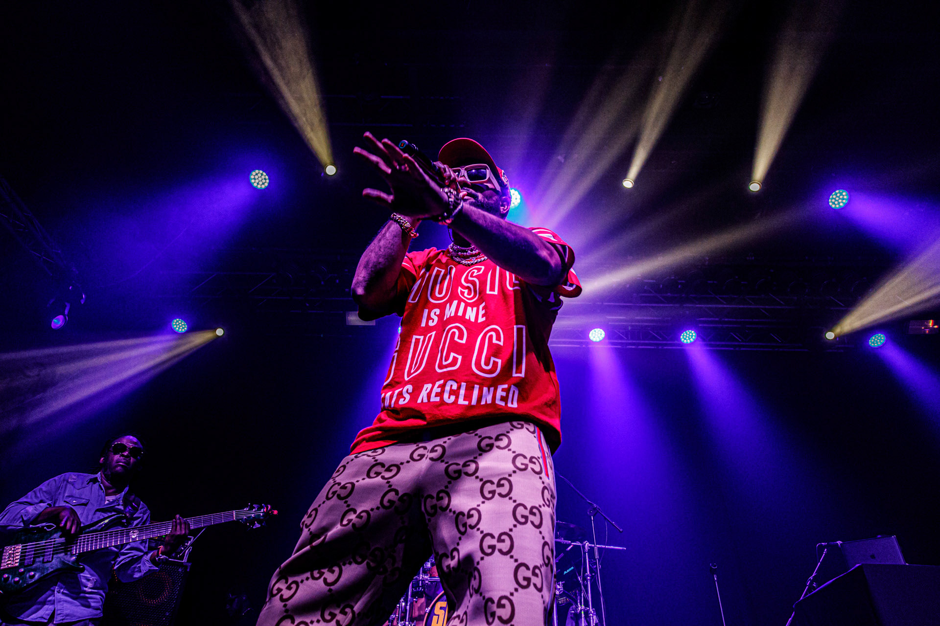 5.06.2022 - Shaggy - Orville Richard Burrell, jamajsko – amerykanski wokalista reggae, dancehall, DJ, na koncercie w warszawskiej Progresji. nz. Shaggy - wokalista,Produkcja WiniaryBookings. Patronat medialny: Eska.fot. Andrzej Wasilkiewicz/Reporter