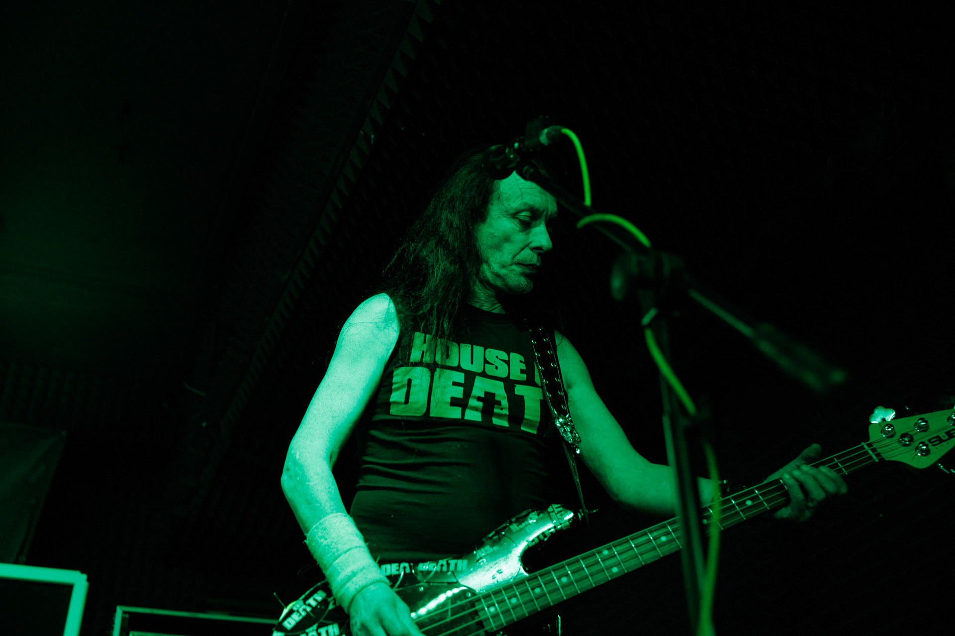 13.11.2021 House Of Death - koncert Warszawa RemontTomasz „Tytus” Pukacki - bass,thrash metal, crossover thrash, heavy metal, speed metal, hard rock,fot. Andrzej Wasilkiewicz/Reporter