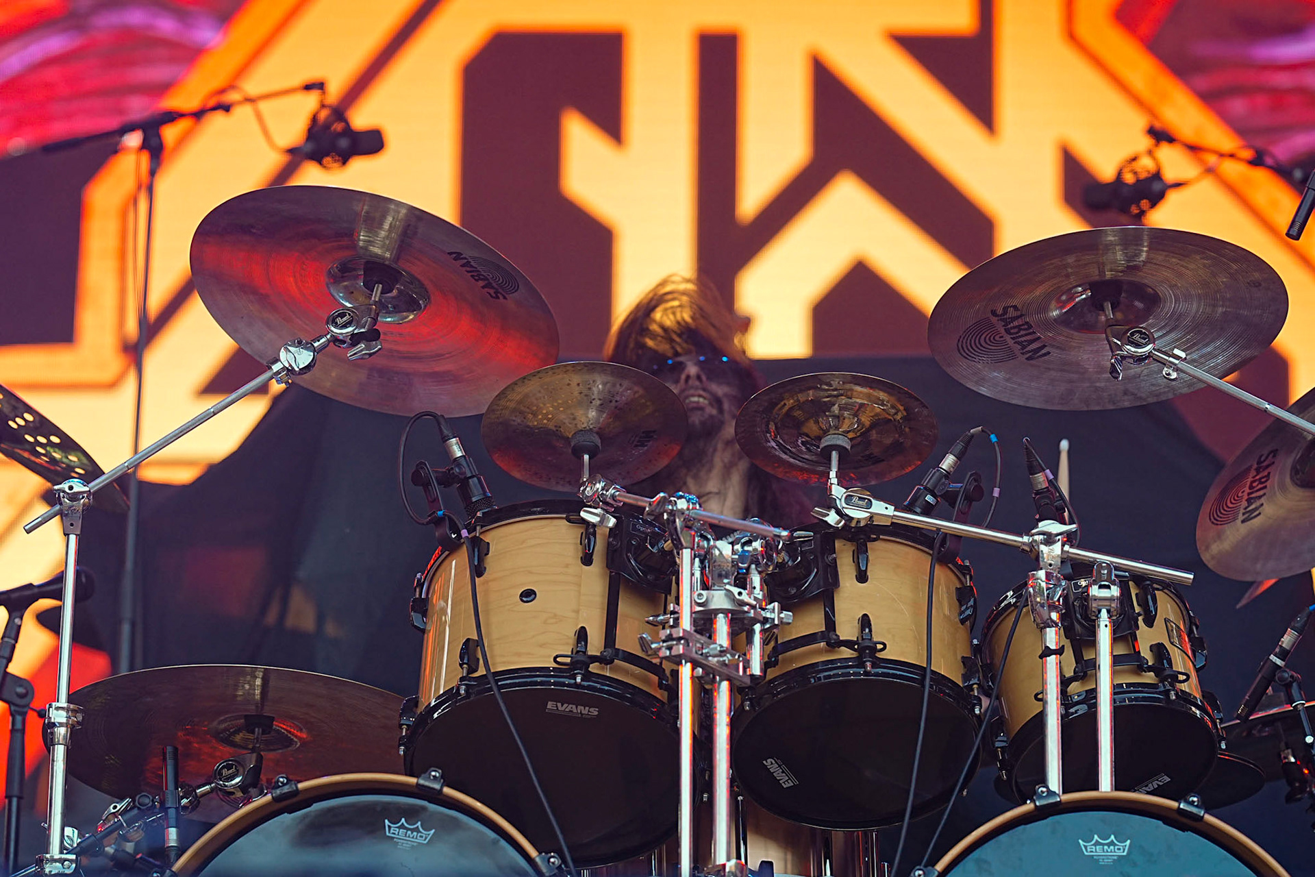 10.06.2023 Dark Angel trzeci dzien festiwaluMystic Festival 2023, Stocznia Gdanska fot. Andrzej Wasilkiewicz/Reporter