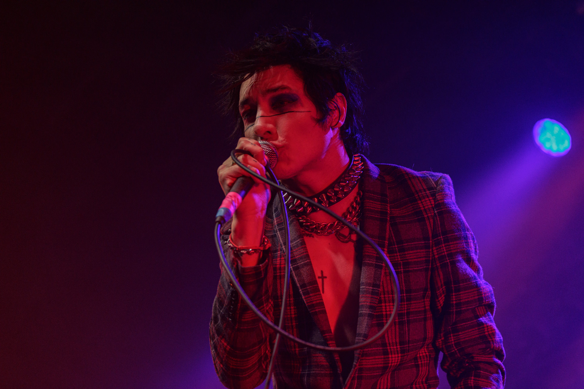 Palaye Royale - Warszawski koncert zespołu braci Kropp w Progresji. Art rock, rock and roll, glam rock, garage rock, indie rock, WiniaryBookings, fot. Andrzej Wasilkiewicz/Reporter