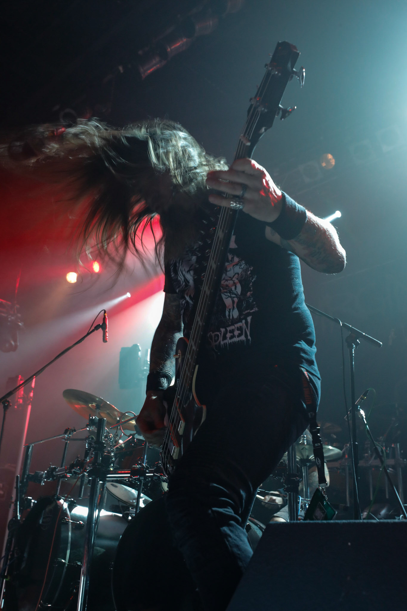 30.11.2018 Knock Out Tour 2018 - Warszawa Progresja -VIRGIN SNATCH  thrash metal, death metal,
Łukasz "Zielony" Zieliński wokal,
Grzegorz "Grysik" Bryła  gitara, 
Paweł Pasek  gitara, 
Piotr "Anioł" Wącisz  gitara basowa, 
Jacek Nowak perkusja,  fot. Andrzej Wasilkiewicz/Reporter