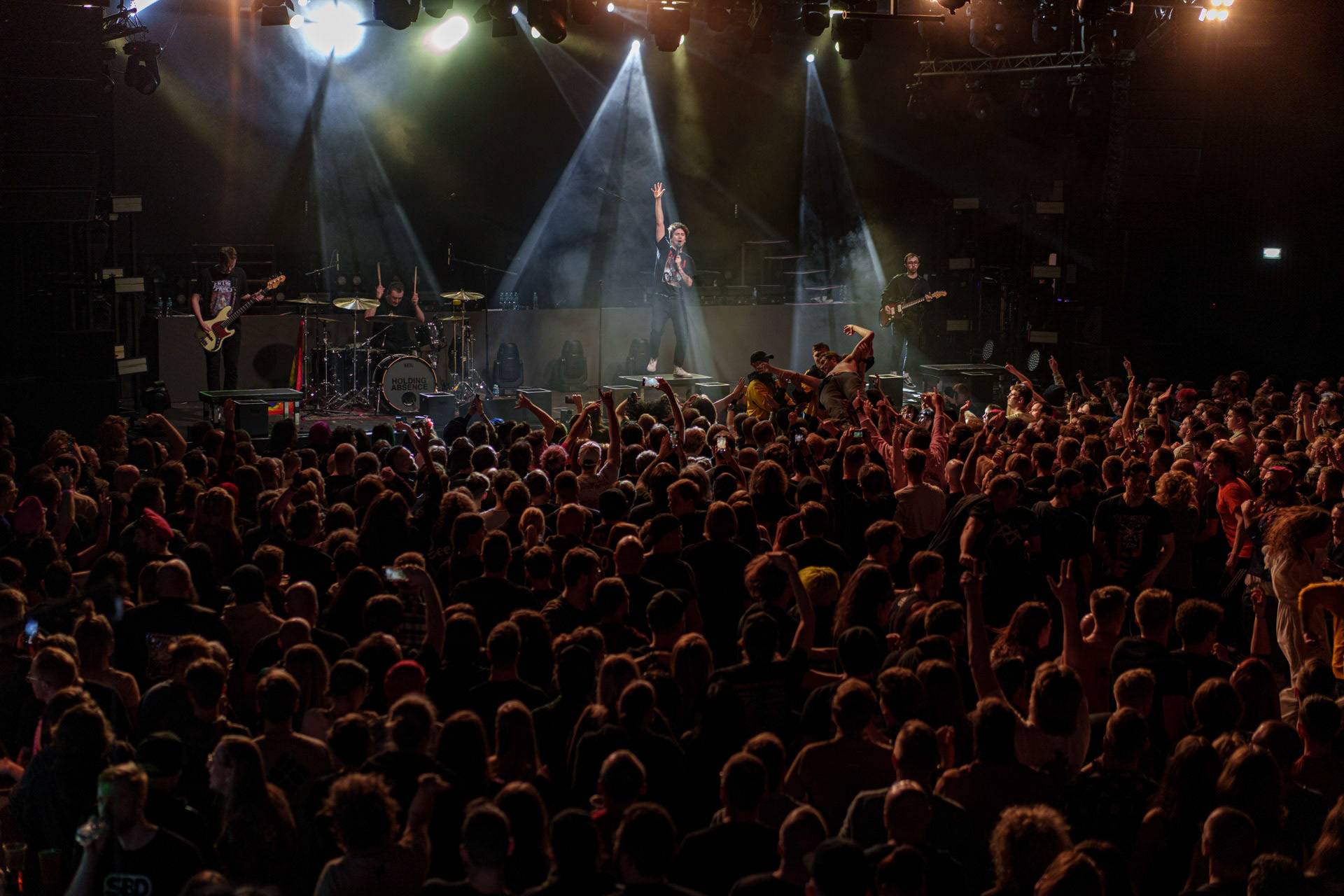 18.03.2023 - HOLDING ABSENCE - post-rock, alternative rock, w warszawskiej Progresji.Knock Out Productions. Fot. Andrzej Wasilkiewicz/Reporter
