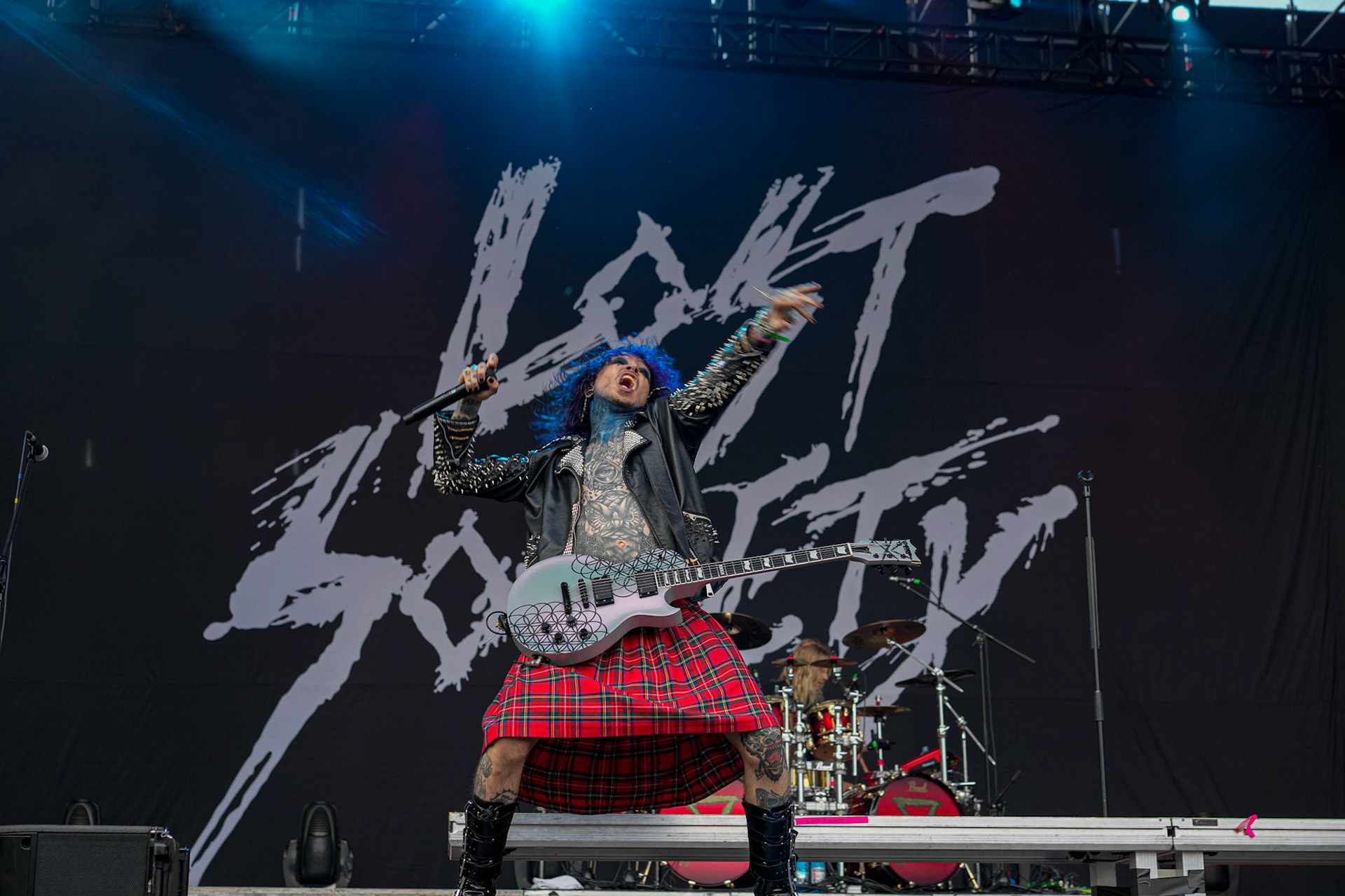 9.06.2023 Lost Society dzien drugi festiwaluMystic Festival 2023, Stocznia Gdanska fot. Andrzej Wasilkiewicz/Reporter