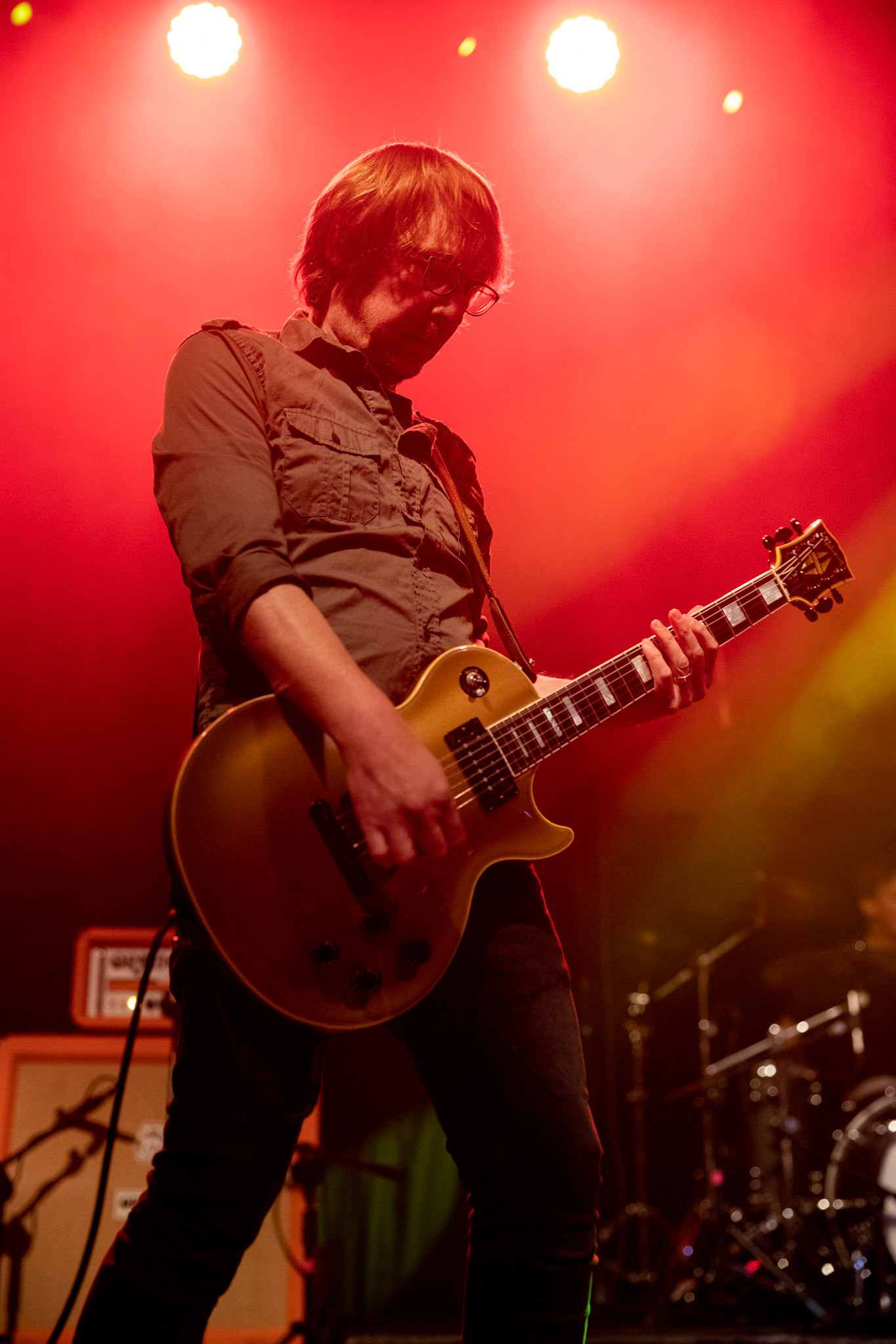 The Gathering: holenderska grupa rockowa, trasa The Gathering_30th Anniversary od doom-metalowego brzmienia z lat 90 po melodyjne i klimatyczne rejony rocka, trip-rock, post-rock, metalu, czy shoegaze. Koncert Warszawa Progresja, HQ44

The Gathering w składzie:
Silje Wergeland – wokal
Rene Rutten – gitara
Hans Rutten – perkusja
Frank Boeijen – klawisze
Hugo Prinsen Geerligs – bass
fot. Andrzej kaziq Wasilkiewicz/Reporter