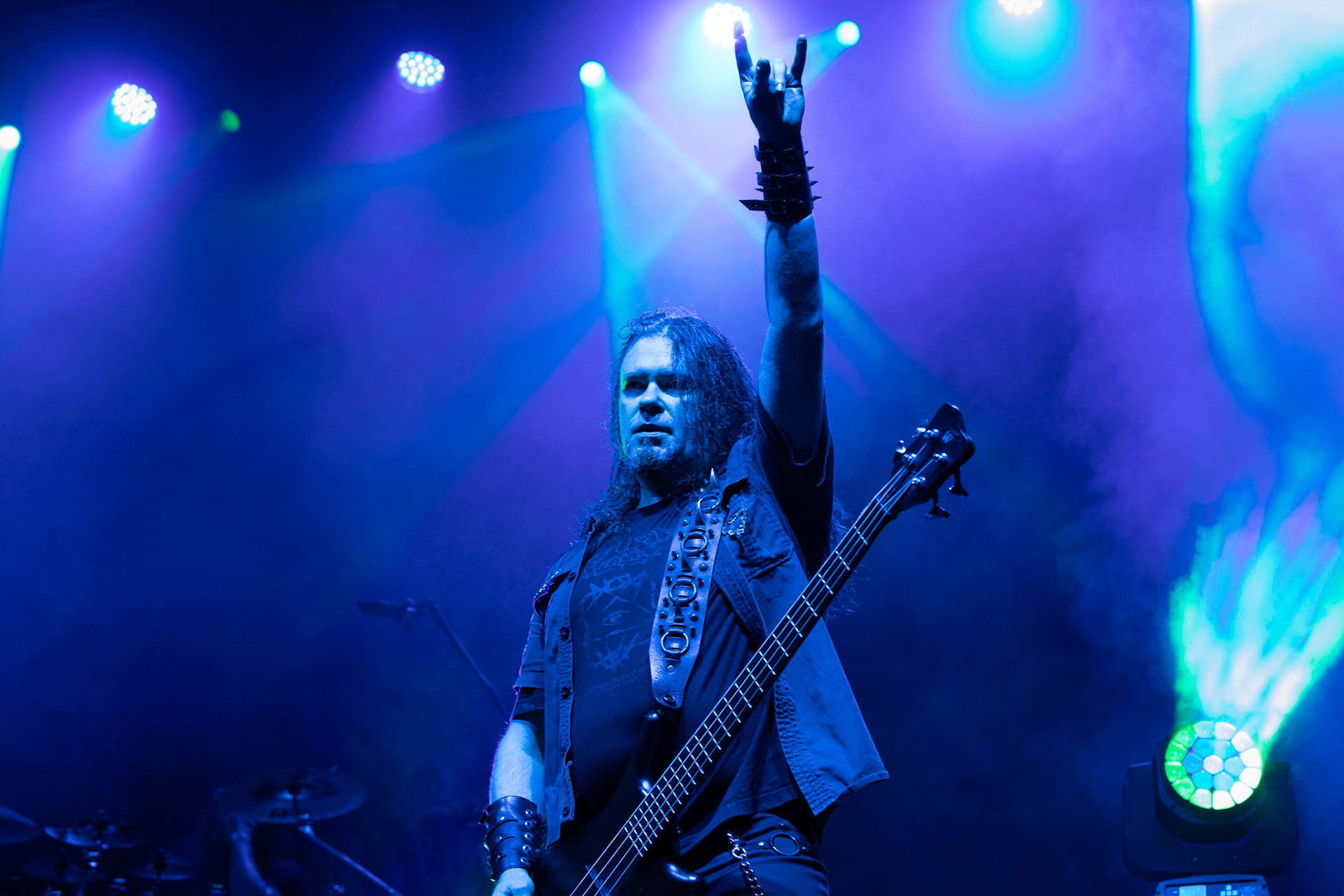 Vader - Death Metal - koncert w ramach Blitzkrieg MMXX warszawskia Progresja, Peter: Guitar + VocalsPajak: GuitarHal: BassJames: Drumsfot. Andrzej kaziq Wasilkiewicz/Reporter