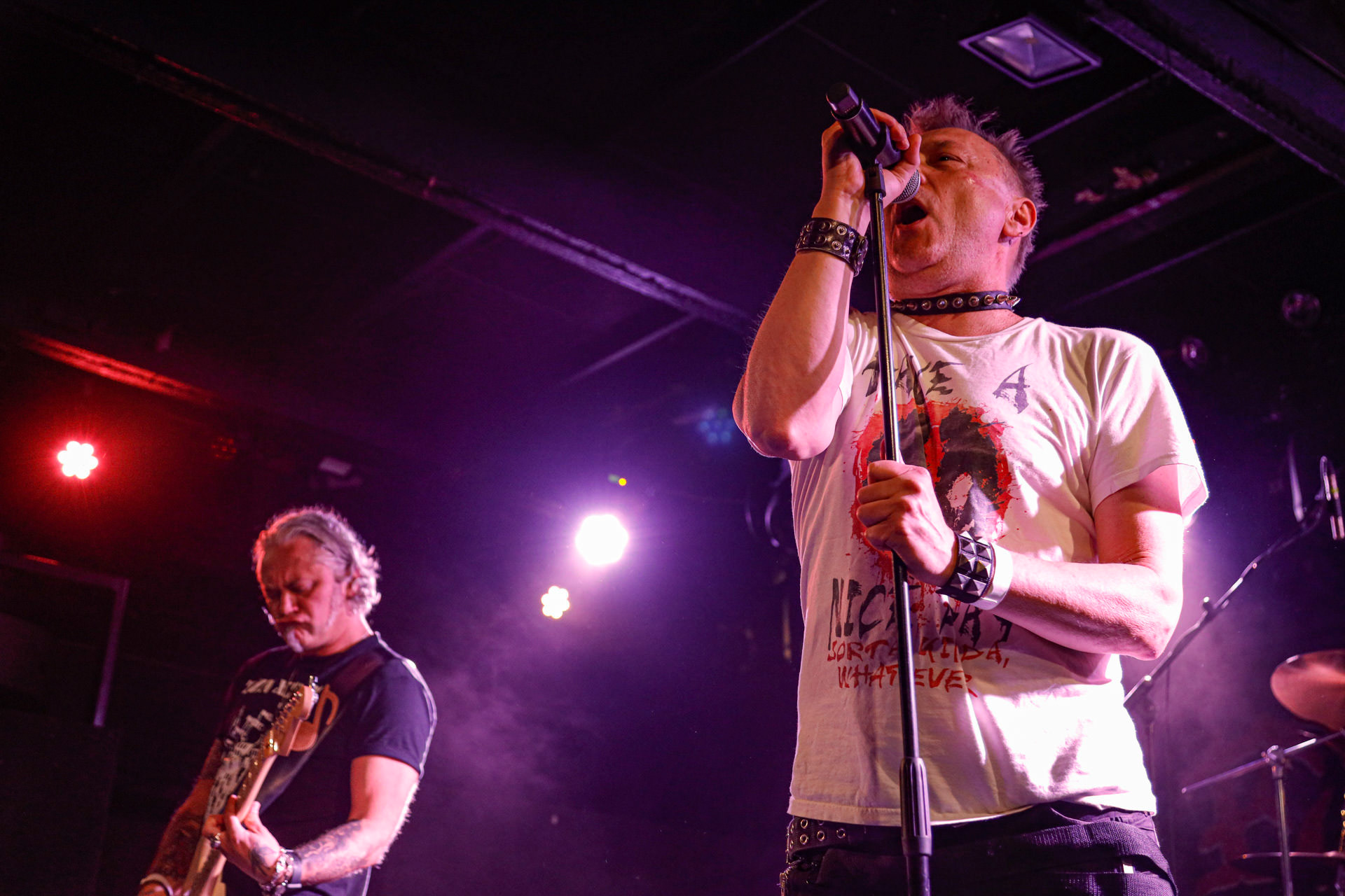 25.08.2022 TZN Xenna - warszawska grupa punkowa z frontmenem Krzysztofem Zygzakiem Chojnackim przed warszawskim koncertem The Exploited.fot. Andrzej Wasilkiewicz/Reporter