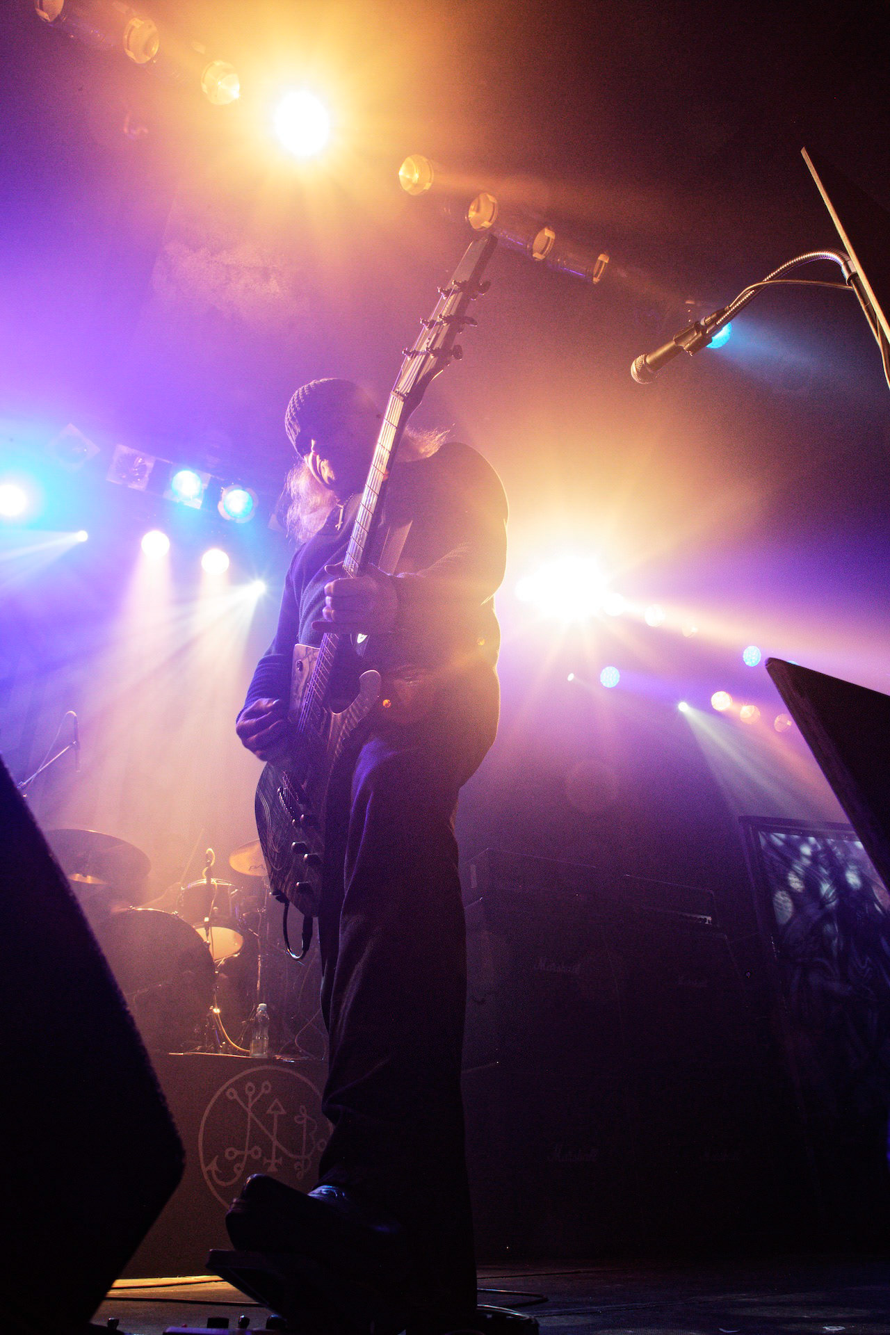 koncert Triptykon, voc. git. Tom Gwarrior, Thomas Gabriel Fischer, Szwajcaria fot. Andrzej Wasilkiewicz/Reporter