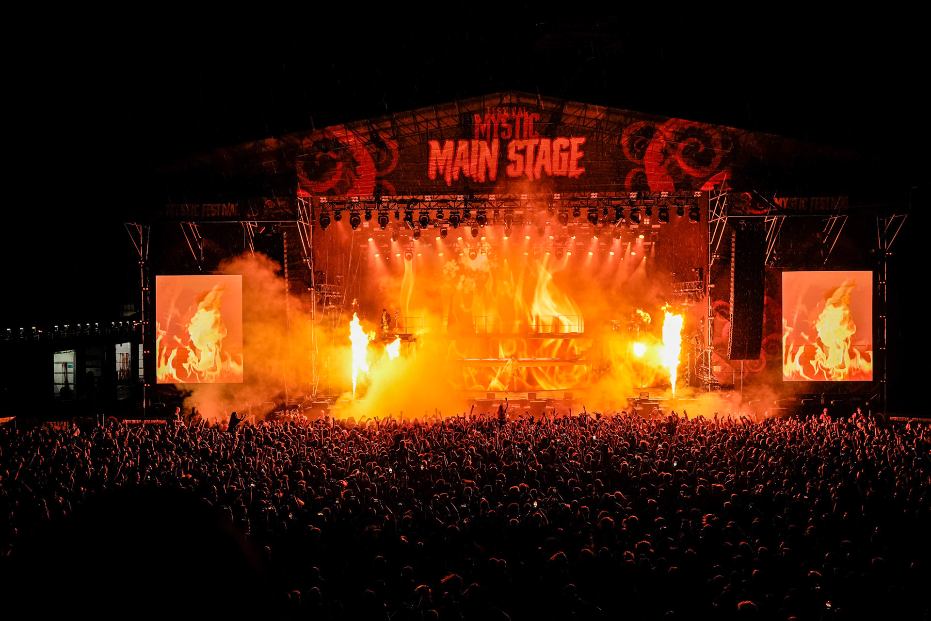 8.06.2024 BRING ME THE HORIZON - Mystic Festival 2024 Gdansk. Dzień trzeci. fot. Andrzej Wasilkiewicz/Reporter