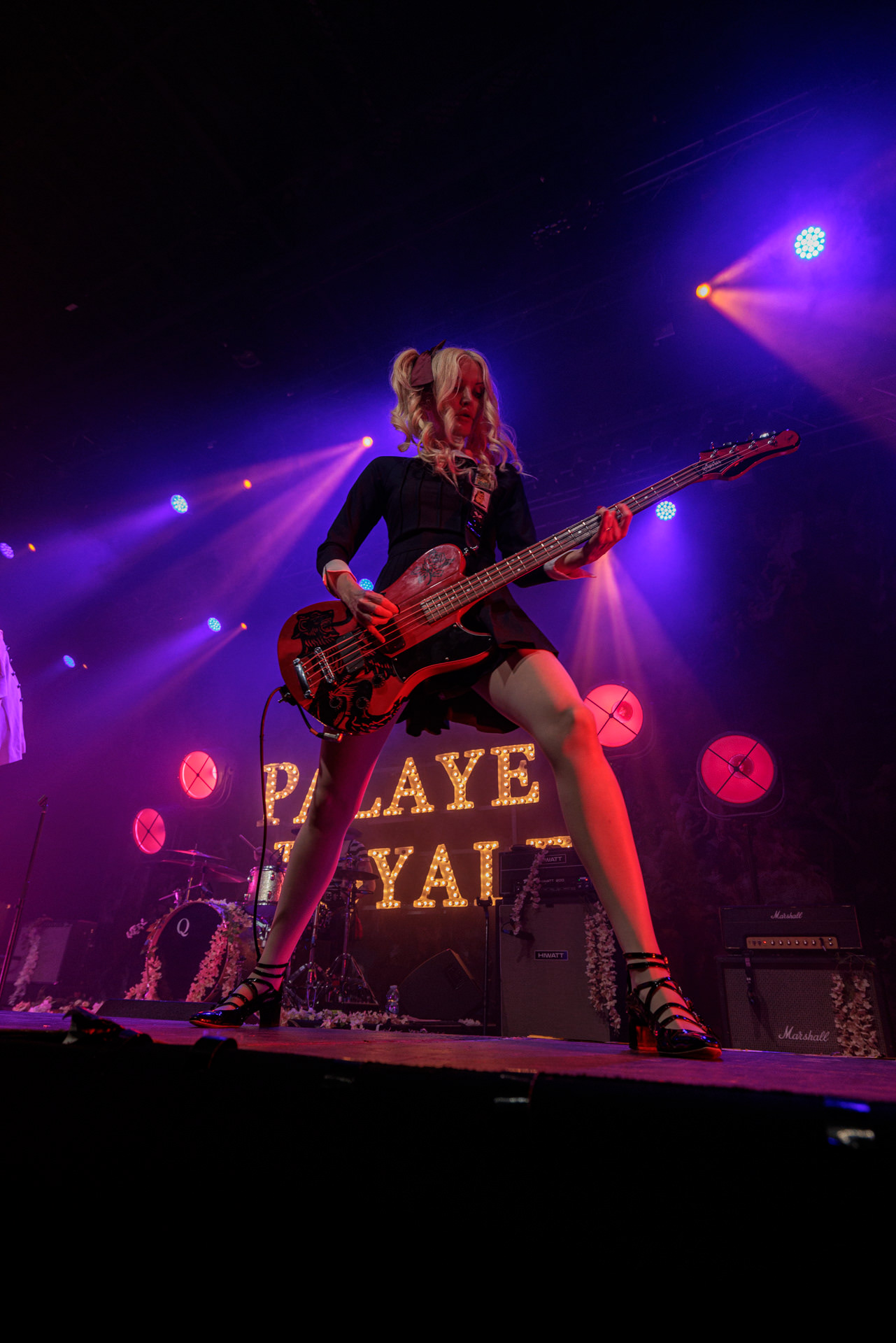 Palaye Royale - Warszawski koncert zespołu braci Kropp w Progresji. Art rock, rock and roll, glam rock, garage rock, indie rock, WiniaryBookings, fot. Andrzej Wasilkiewicz/Reporter