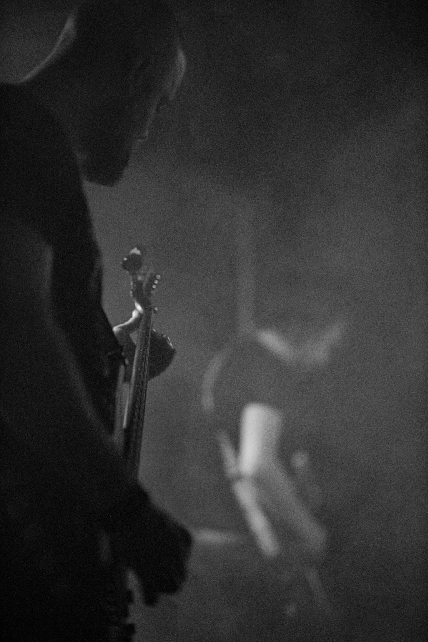 Koncert 4dots - 20.12.2019 Warszawa Klub Pogłos, n/z K. Stankiewicz bass, Post something, Post something else, fot. Andrzej Wasilkiewicz/REPORTER