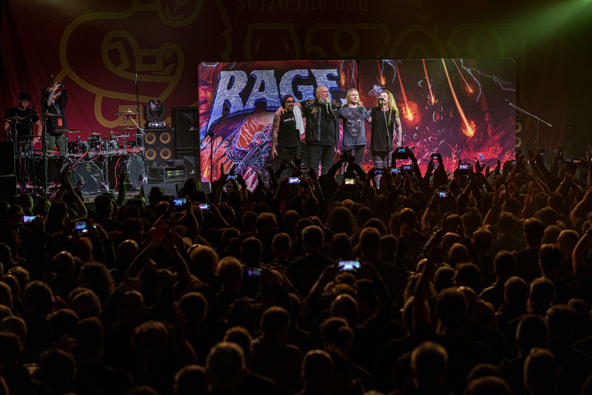 14.03.2023 Special guest: RAGE - SAXON "Seize the Day World Tour".Klub Progresja, Warszawa. Fot. Andrzej Wasilkiewicz/Reporter