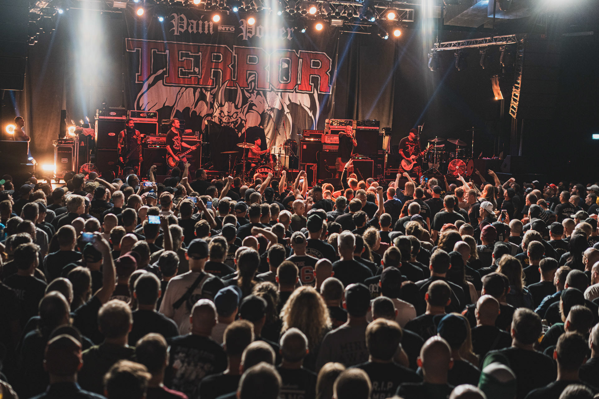 8.08.2023 TERROR - Warszawa klub Progresja,Produkcja Knock Out Productions. fot. Andrzej Wasilkiewicz/kaziq.com