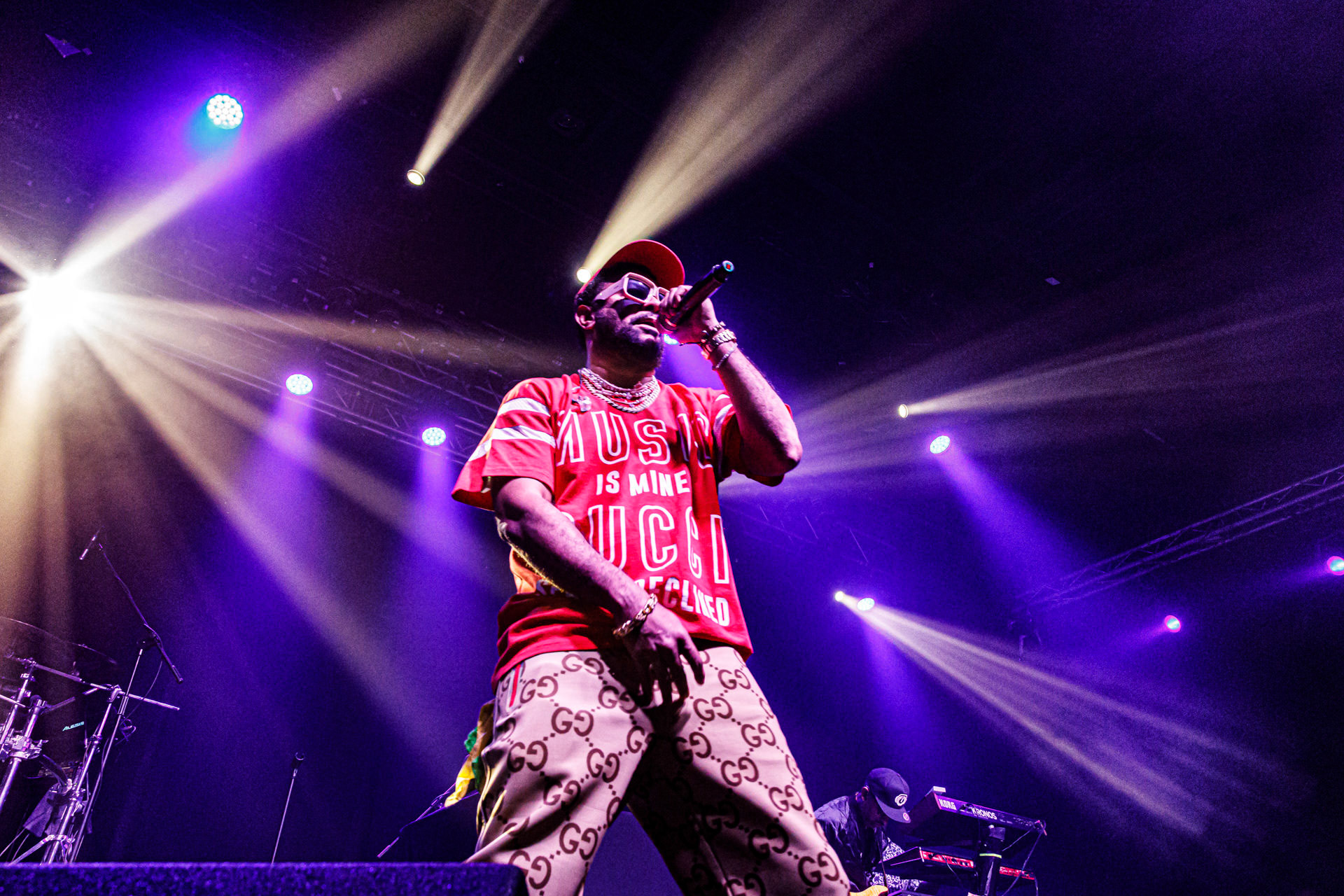 5.06.2022 - Shaggy - Orville Richard Burrell, jamajsko – amerykanski wokalista reggae, dancehall, DJ, na koncercie w warszawskiej Progresji. nz. Shaggy - wokalista,Produkcja WiniaryBookings. Patronat medialny: Eska.fot. Andrzej Wasilkiewicz/Reporter