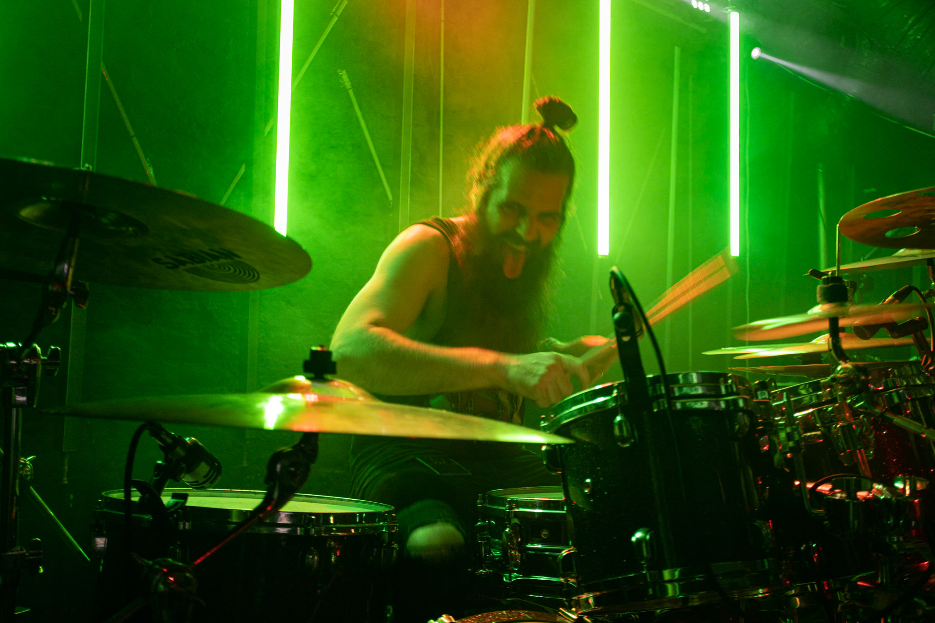 13.09.2022 VOYAGER - Warsaw pop/prog/power/rock/metal.Danny Estrin - Lead Vocals/Keys/Programming,Simone Dow - Guitars,Alex Canion - Bass/Backing Vocals,Scott Kay - Guitars,Ashley Doodkorte - Drums,Produkcja Knock Out Productions,Hydrozagadkafot. Andrzej Wasilkiewicz/kaziq.com