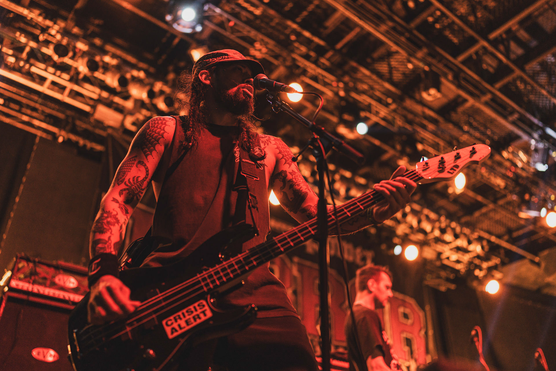 8.08.2023 TERROR - Warszawa klub Progresja,Produkcja Knock Out Productions. fot. Andrzej Wasilkiewicz/kaziq.com