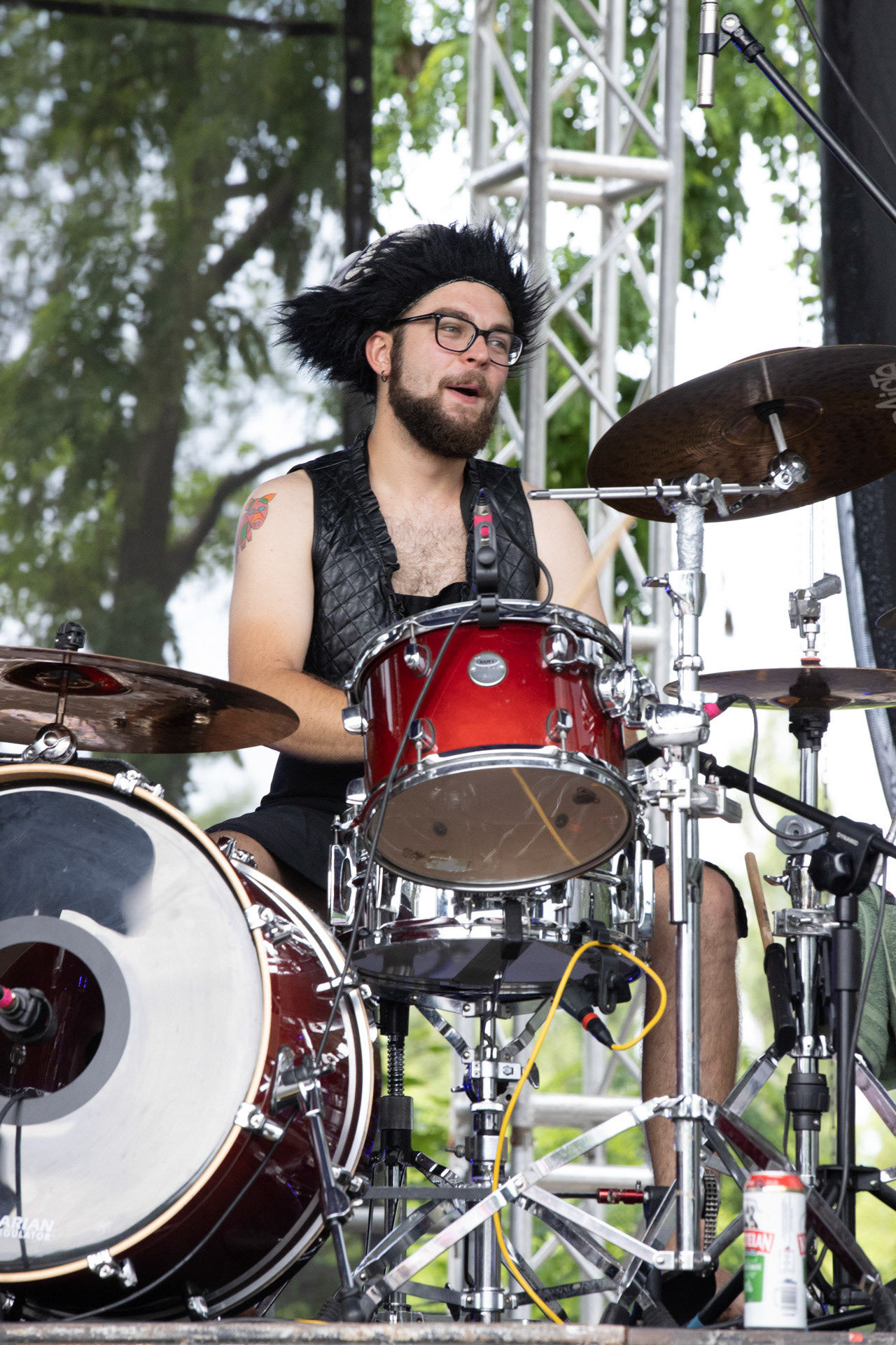 The Novorodkens i Hacrmistrz Gruczol- koncert Zacieralia w warszawskiej Progresji.Gramy Do Woli - Warszawa, Progresja.Fot. Andrzej Wasilkiewicz/Reporter