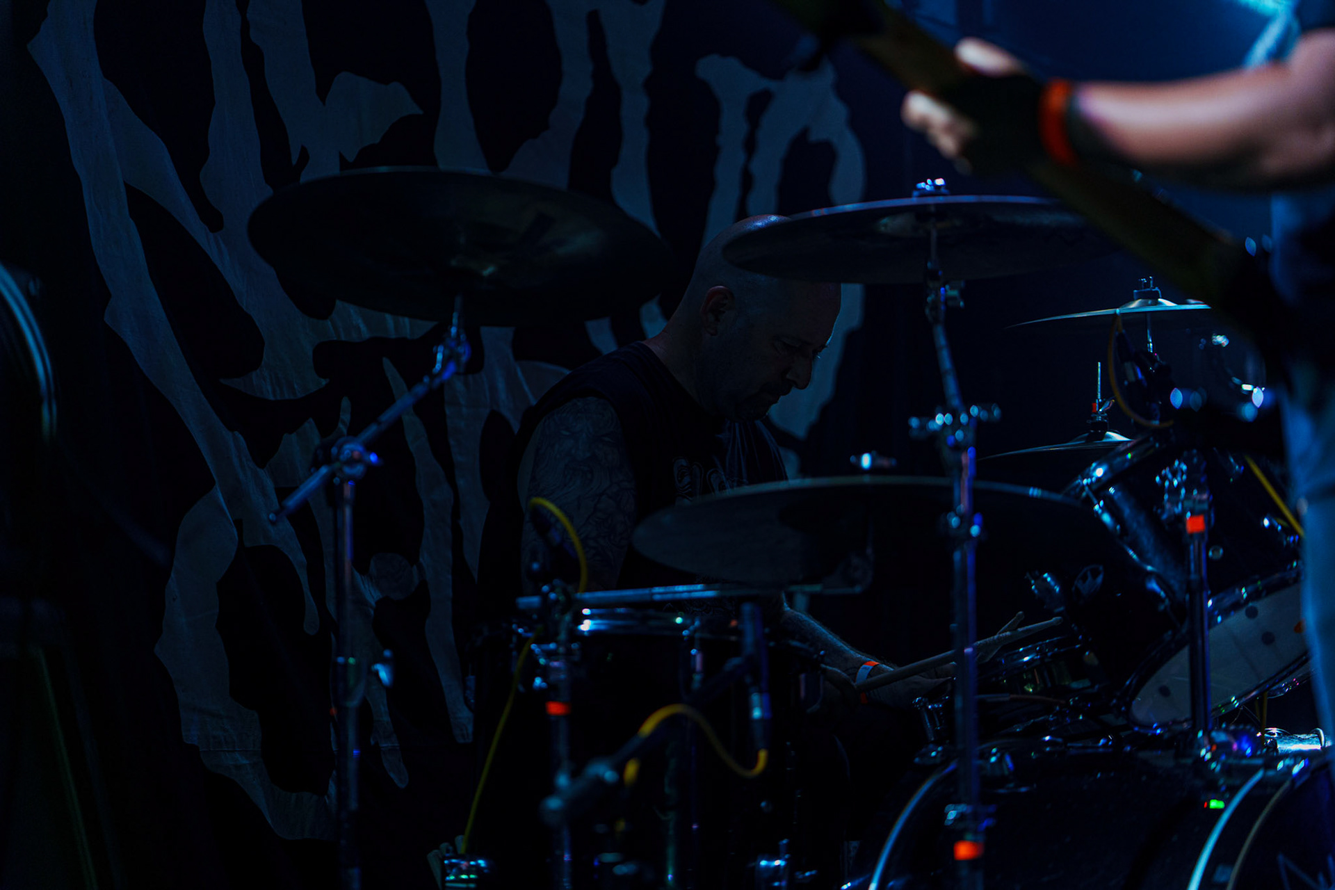 15.07.2023 - NERVOCHAOS - Brazil, Death metal, Warszawa, klub Potok. fot. Andrzej Wasilkiewicz/kaziq.com