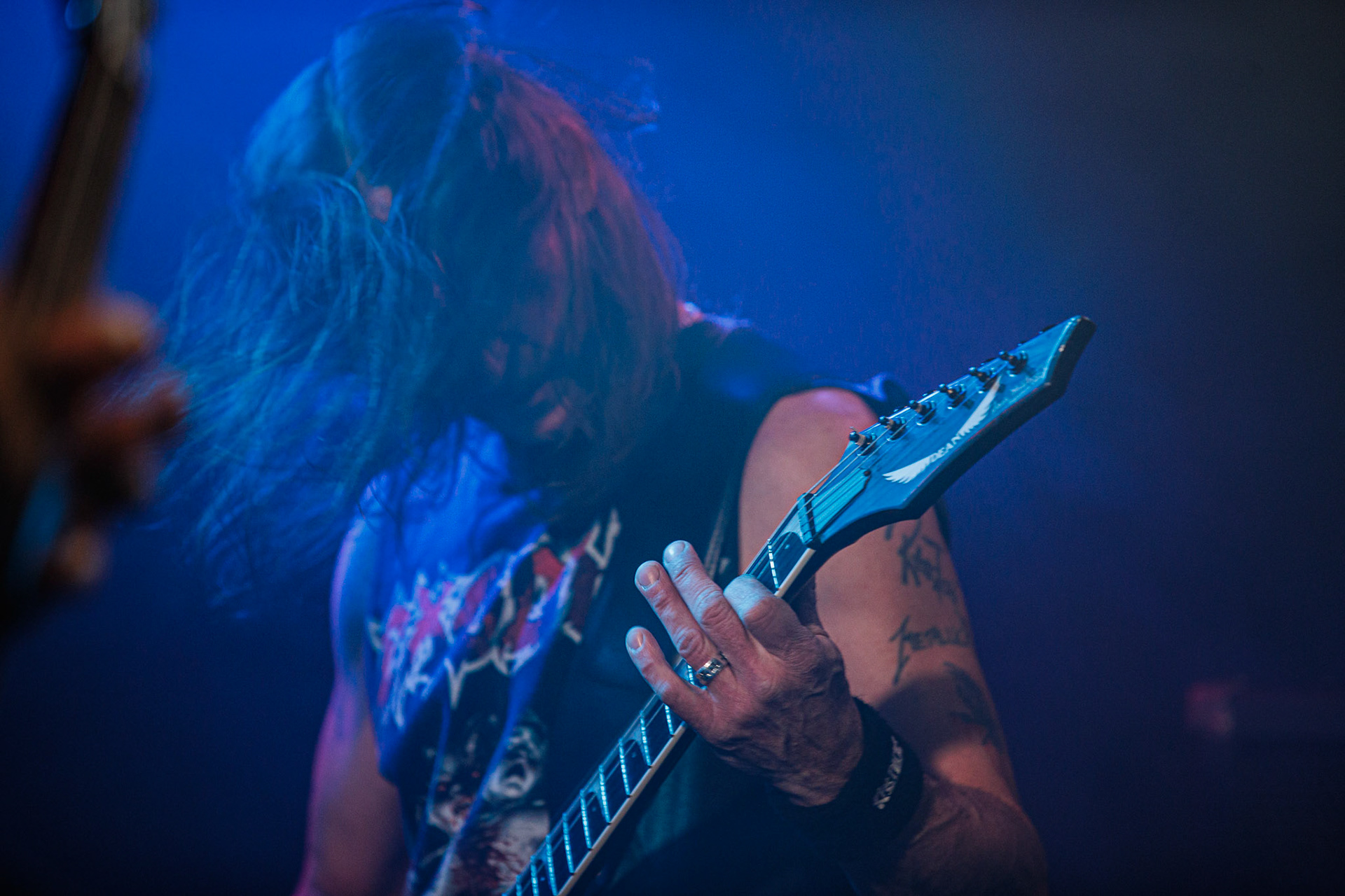 War-Saw - thrashmetal.Koncert Czwarta Fala MMXXII klub VooDoo Warszawa.n/z Marek Agnostic Molenda - gitara,n/z Tomek Zyclon Weglewski - bas,n/z Pawel Abaddon Rekowski - gitara,n/z Sylwia Papierska - wokal,n/z Pawel Pawulon Jaroszewicz - drums,Fot. Andrzej Wasilkiewicz/kaziq.com
