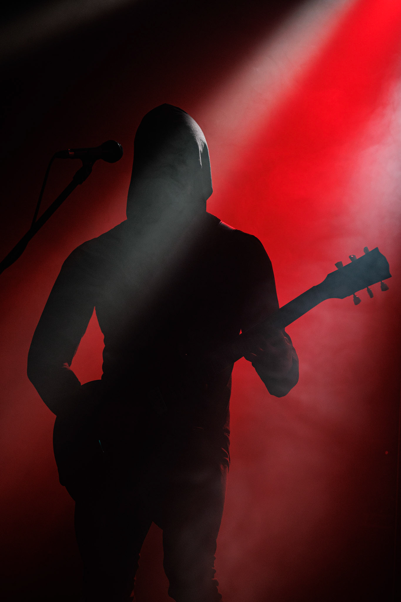 Amalekim blackmetal, pure black metal.Koncert Czwarta Fala MMXXII klub VooDoo Warszawa.Fot. Andrzej Wasilkiewicz/kaziq.com