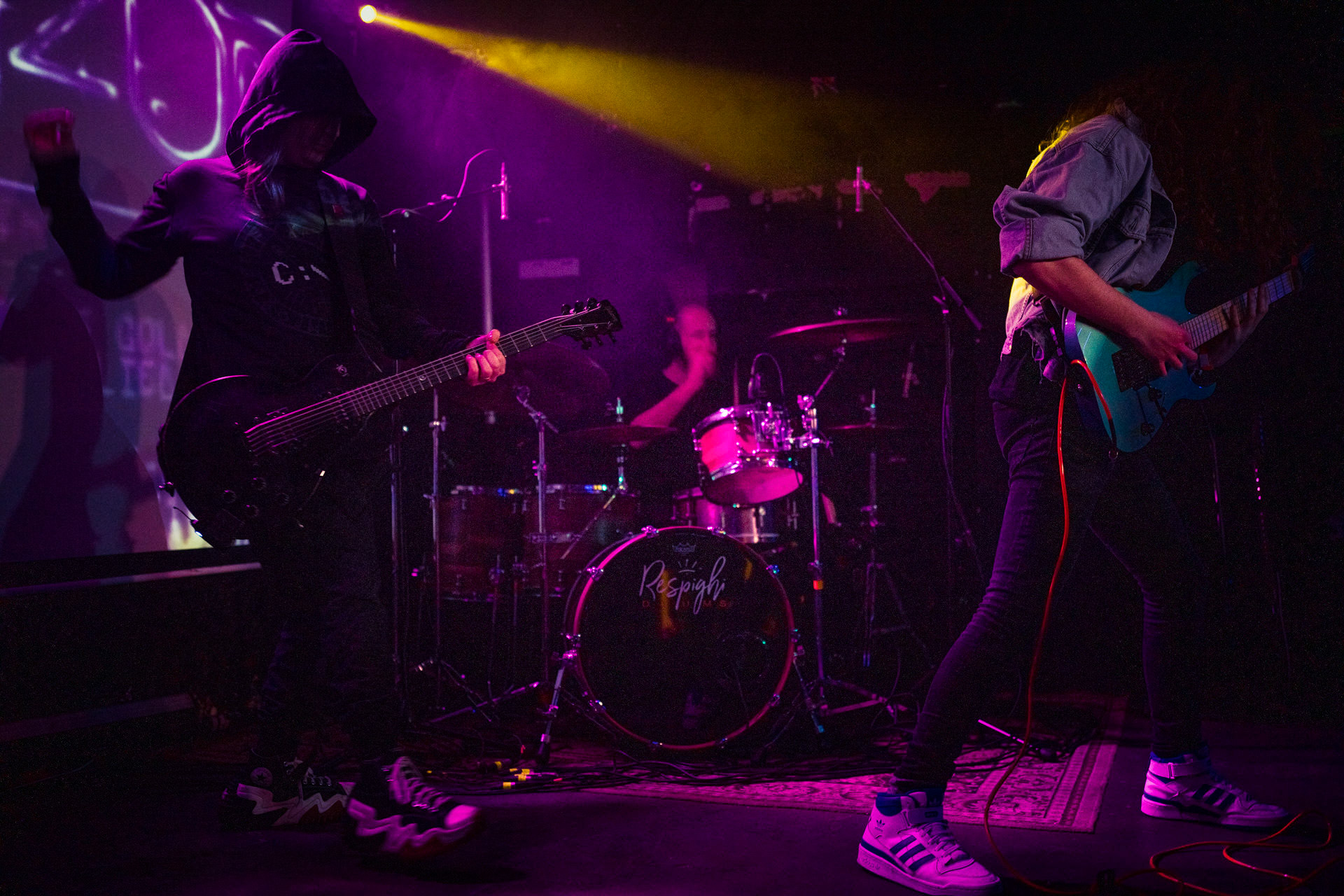 2023.02.24 - Master Boot Record - Rome, Italy band. I am a 486DX-33MHz-64MB processing avant-garde chiptune, synthesized heavy metal &amp; classical symphonic music. Synthesized, Dehumanized.Winiary Bookings, Hydrozagadka, Warszawa. Fot. Andrzej Wasilkiewicz/Reporter