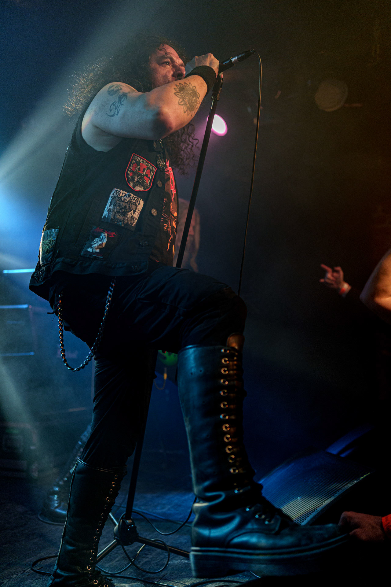 17.03.2023 - MASACRE (death metal, Kolumbia) - Warszawa - VooDoo klub.Left Hand Sounds. fot. Andrzej Wasilkiewicz/kaziq.com