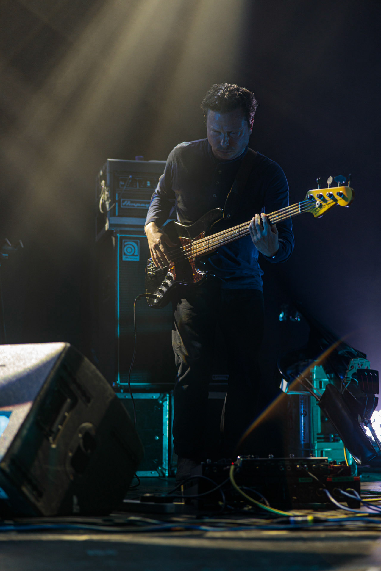 26.04.2022 Portico Quartet Jazz, ambient, electronic, hang. Warszawska Progresja.Portico Quartet to instrumentalny zespol z Londynu w Wielkiej Brytanii. n/z Duncan Bellamy - drums and electronics,n/z Milo Fitzpatrick - electric and double-bass,n/z Jack Wyllie - saxophones and keyboards,n/z Keir Vine -keyboards,Produkcja Winiary Bookings fot. Andrzej Wasilkiewicz/Reporter