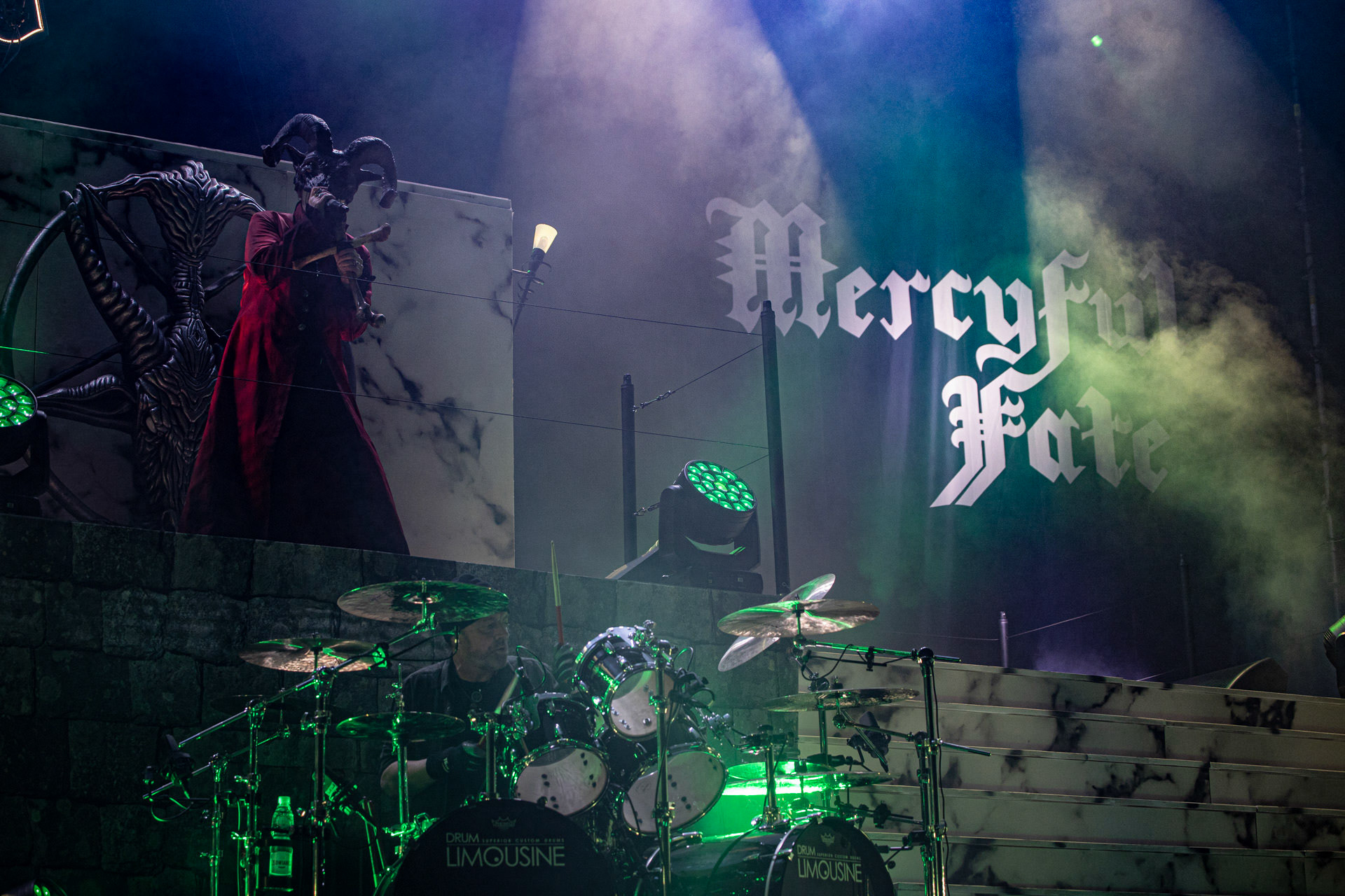 4.06.2022 Mercyful Fate Mystic Festival 2022 Gdansk. King Diamond, Kim Bendix Petersen,Mystic Coalition.fot. Andrzej Wasilkiewicz/Reporter