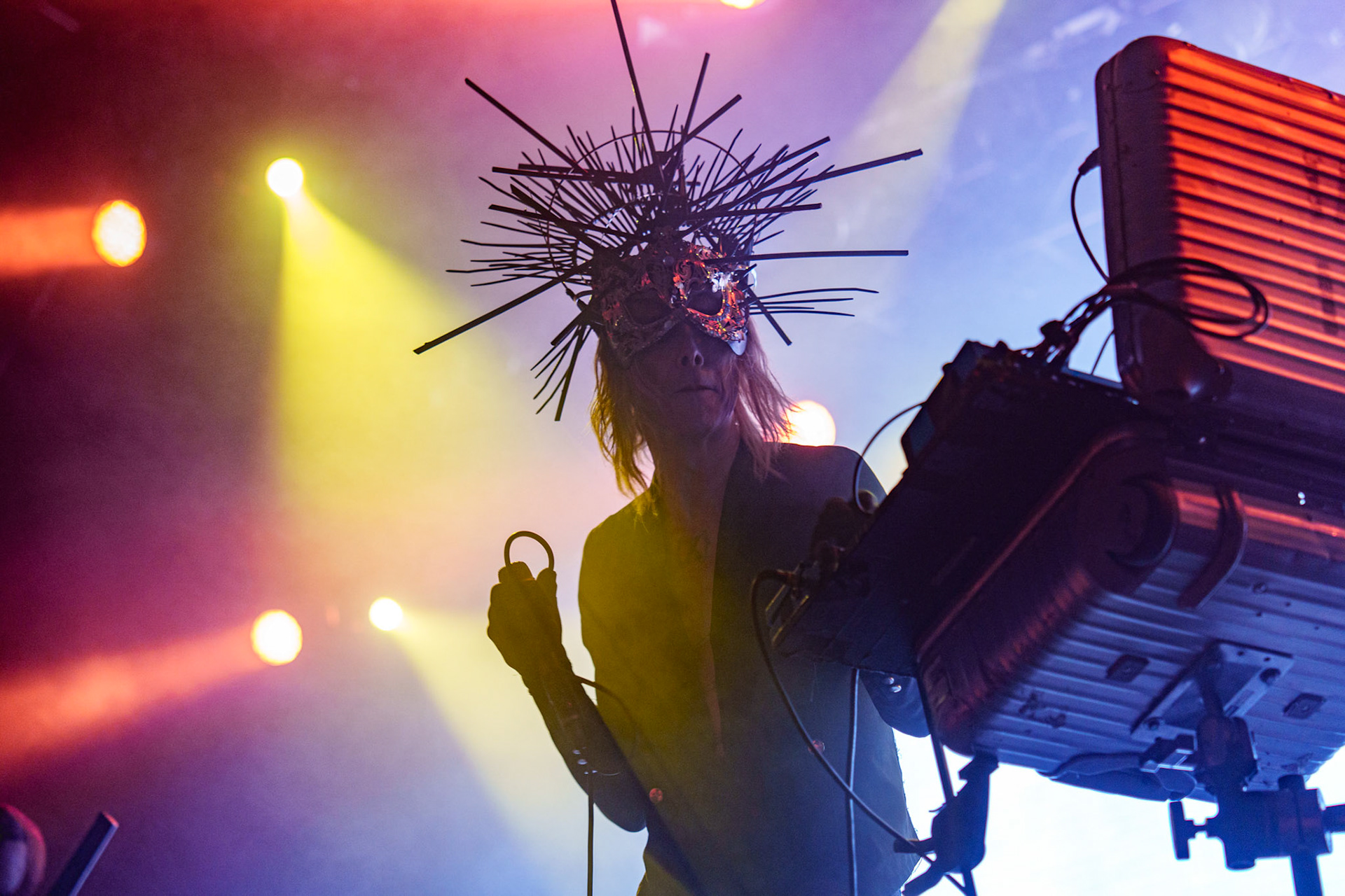 22.10.2021 Chris Corner - jako IAMX, klub Progresja, Warszawa. fot. Andrzej Wasilkiewicz/Reporter