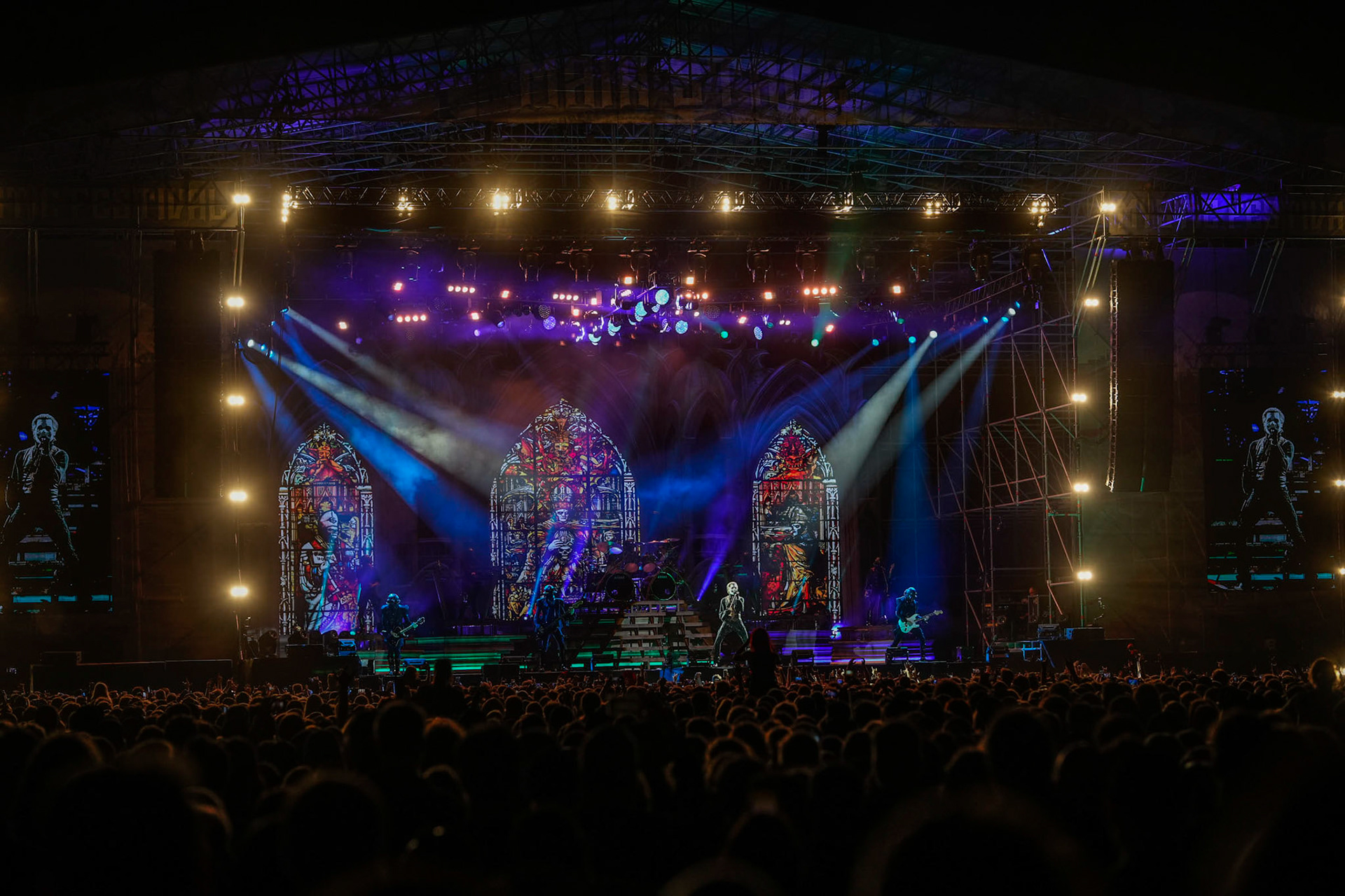 7.06.2023 Ghost dzien pierwszy festiwaluMystic Festival 2023, Stocznia Gdanska fot. Andrzej Wasilkiewicz/Reporter