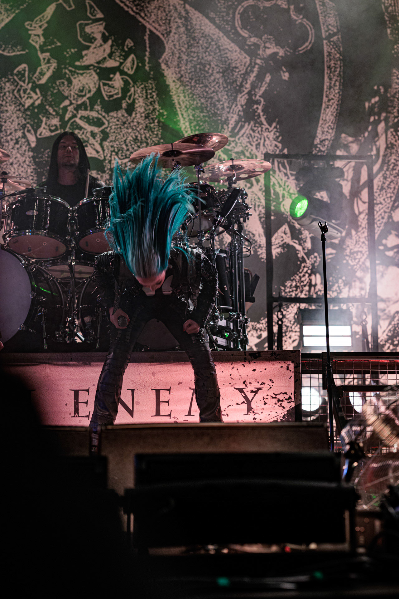 19.10.2022 ARCH ENEMY  - The European Siege 2022,Spodek Katowice Poland,fot. Andrzej Wasilkiewicz/Reporter